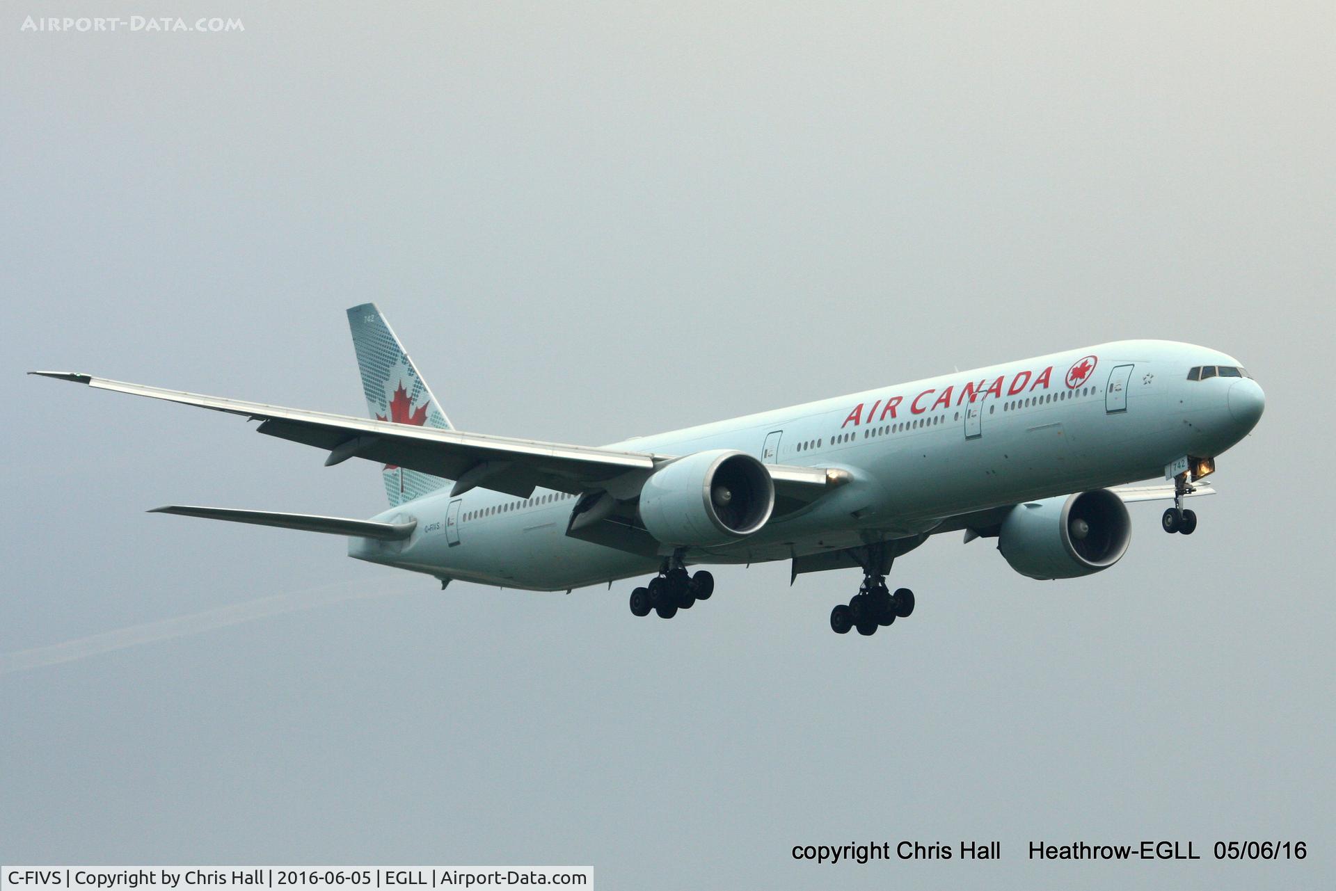 C-FIVS, 2009 Boeing 777-333/ER C/N 35784, Air Canada