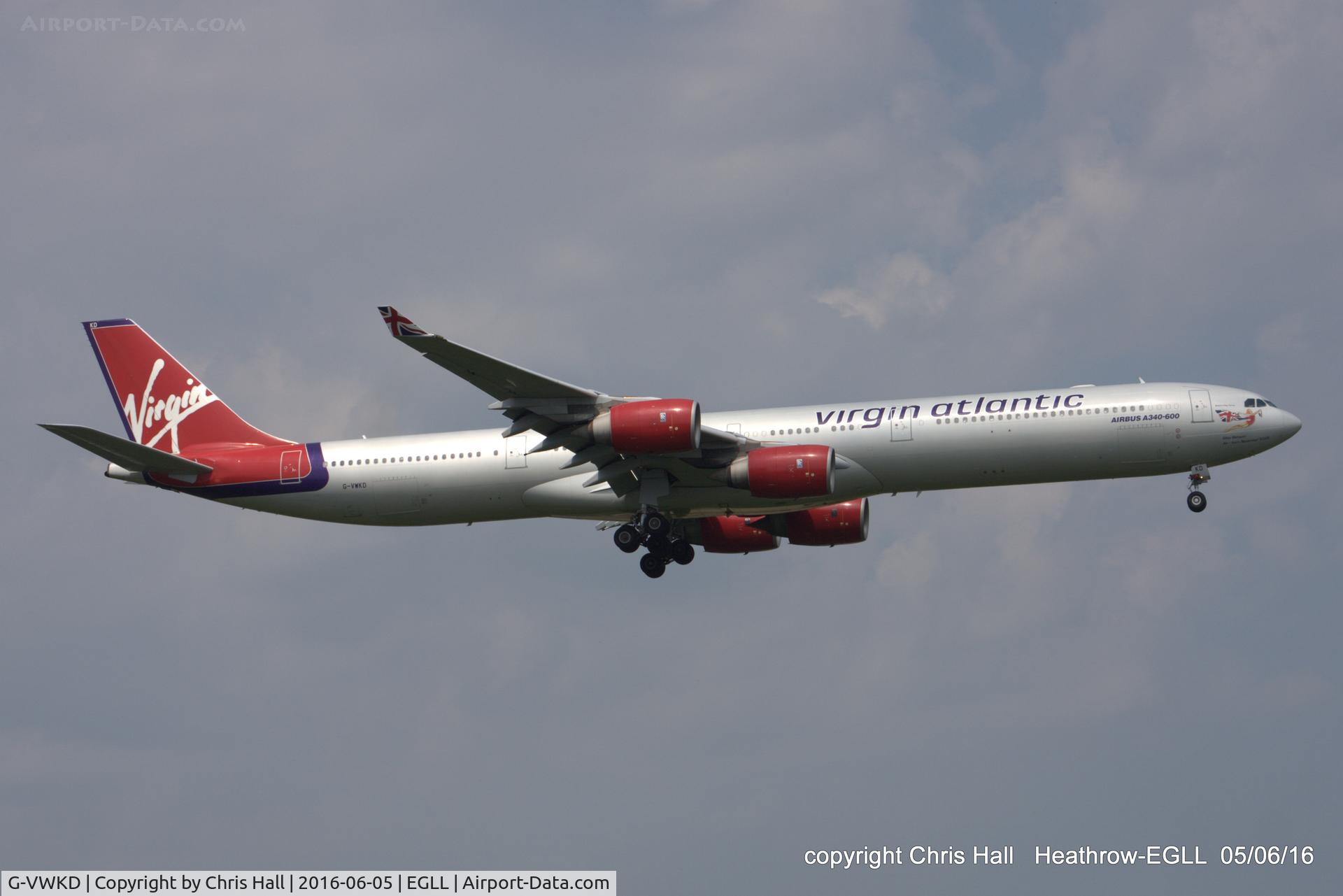 G-VWKD, 2005 Airbus A340-642 C/N 706, Virgin Atlantic