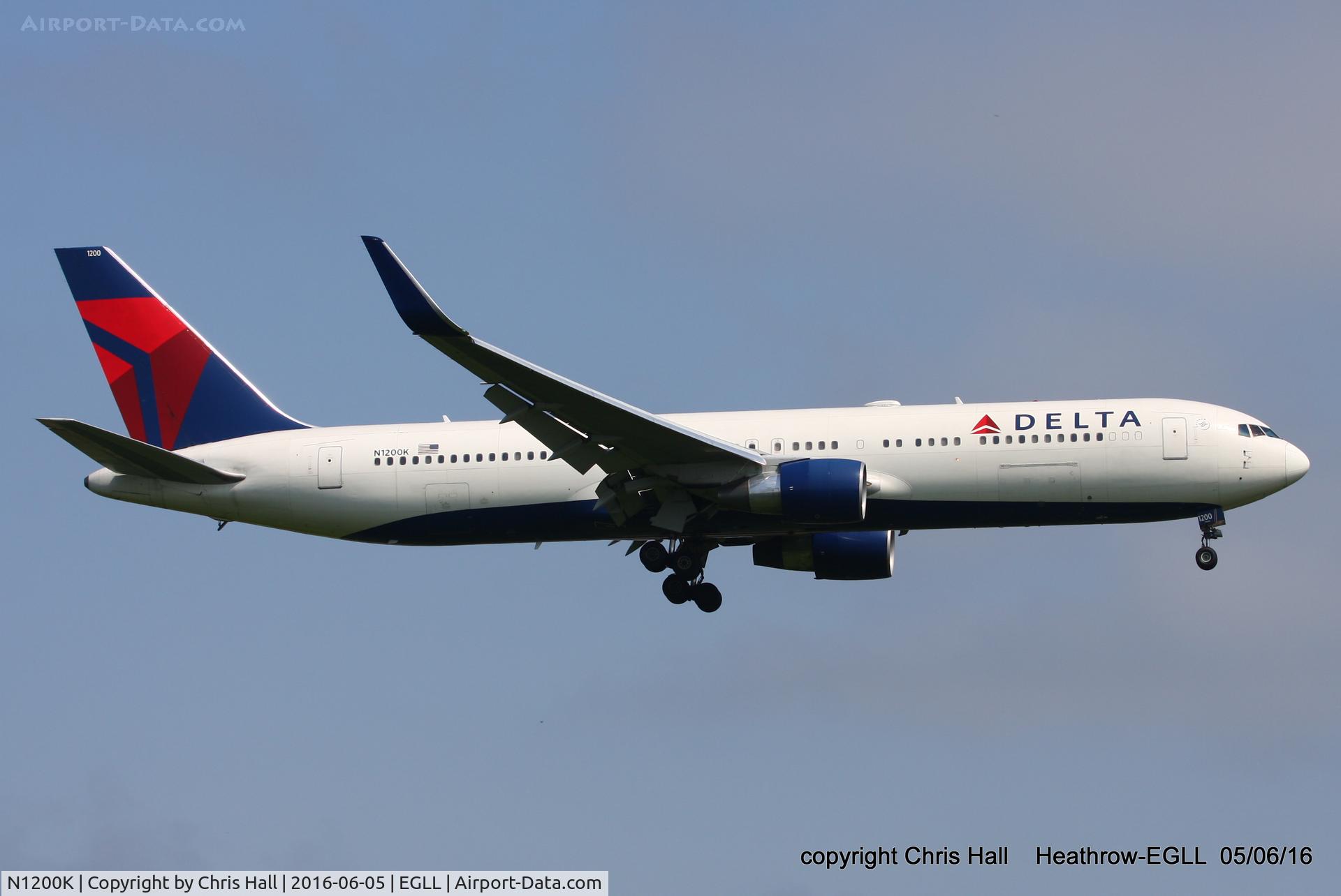 N1200K, 1998 Boeing 767-332 C/N 28457, Delta
