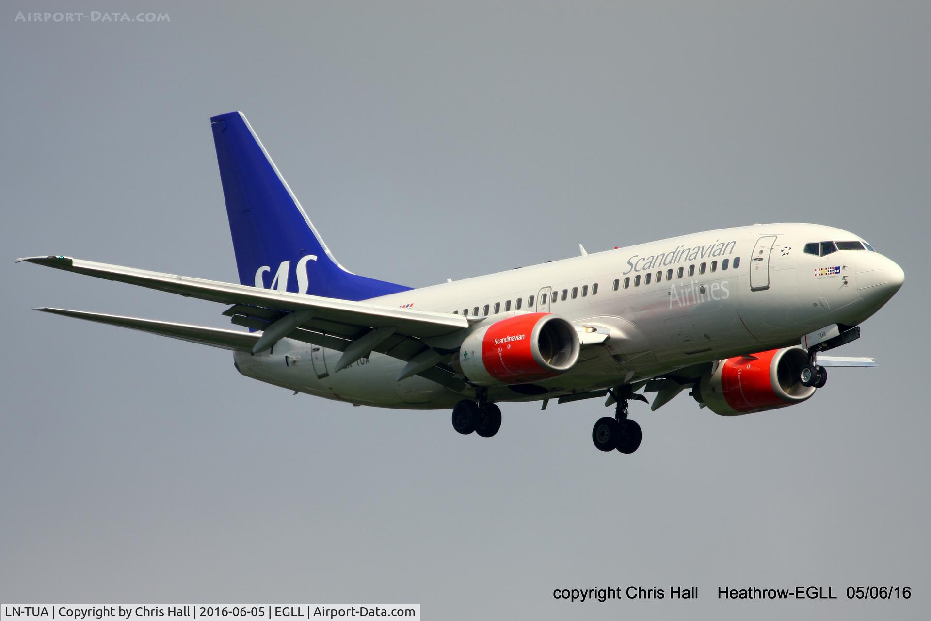 LN-TUA, 1998 Boeing 737-705 C/N 28211, SAS Scandinavian Airlines