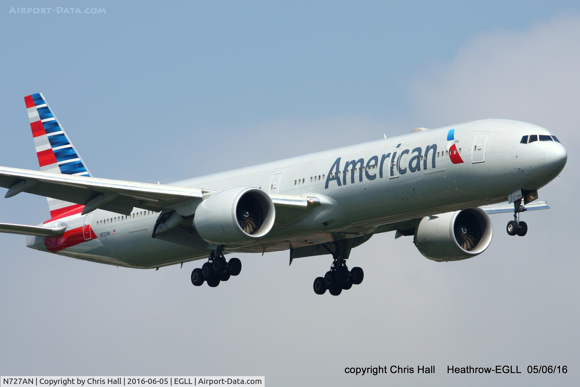N727AN, 2014 Boeing 777-323/ER C/N 33541, American Airlines