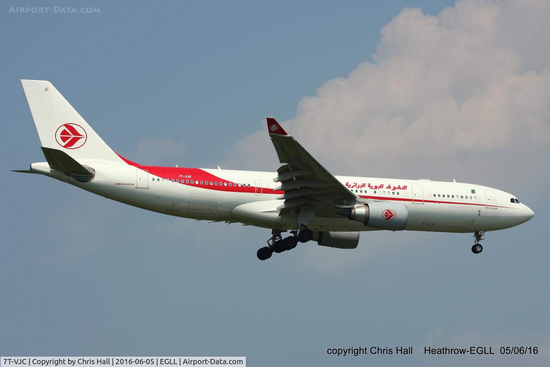 7T-VJC, 2015 Airbus A330-202 C/N 1649, Air Algérie