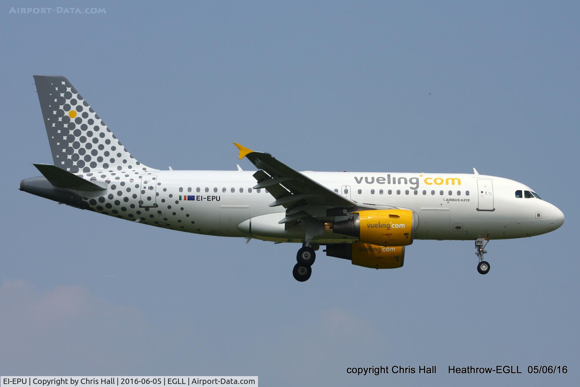 EI-EPU, 2007 Airbus A319-111 C/N 3102, Vueling