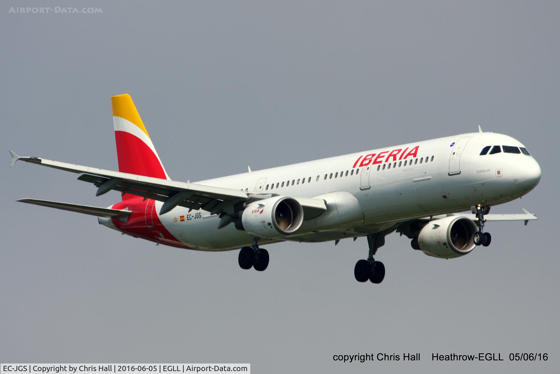 EC-JGS, 2005 Airbus A321-211 C/N 2472, Iberia