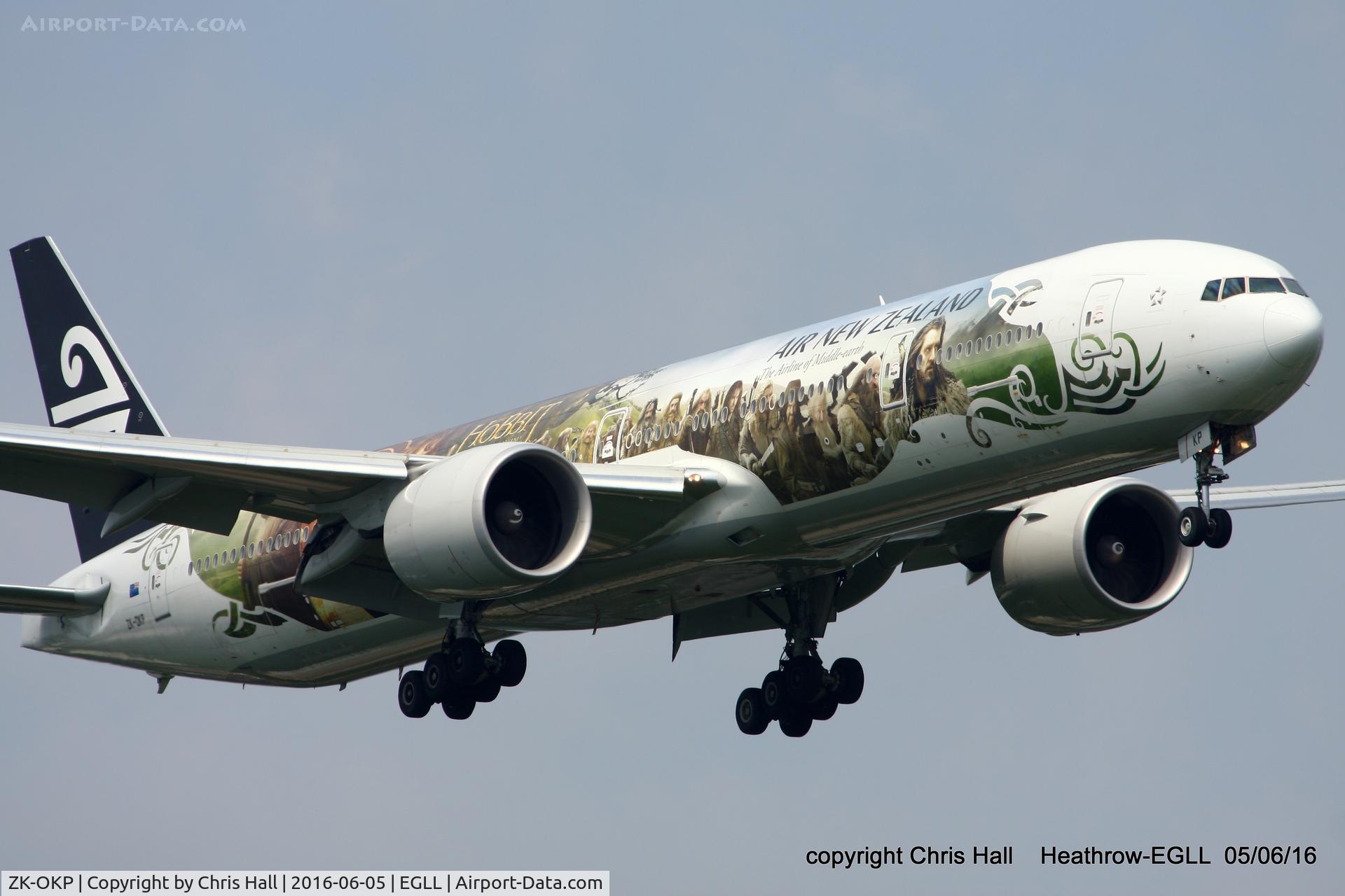 ZK-OKP, 2011 Boeing 777-306/ER C/N 39041, Air New Zealand