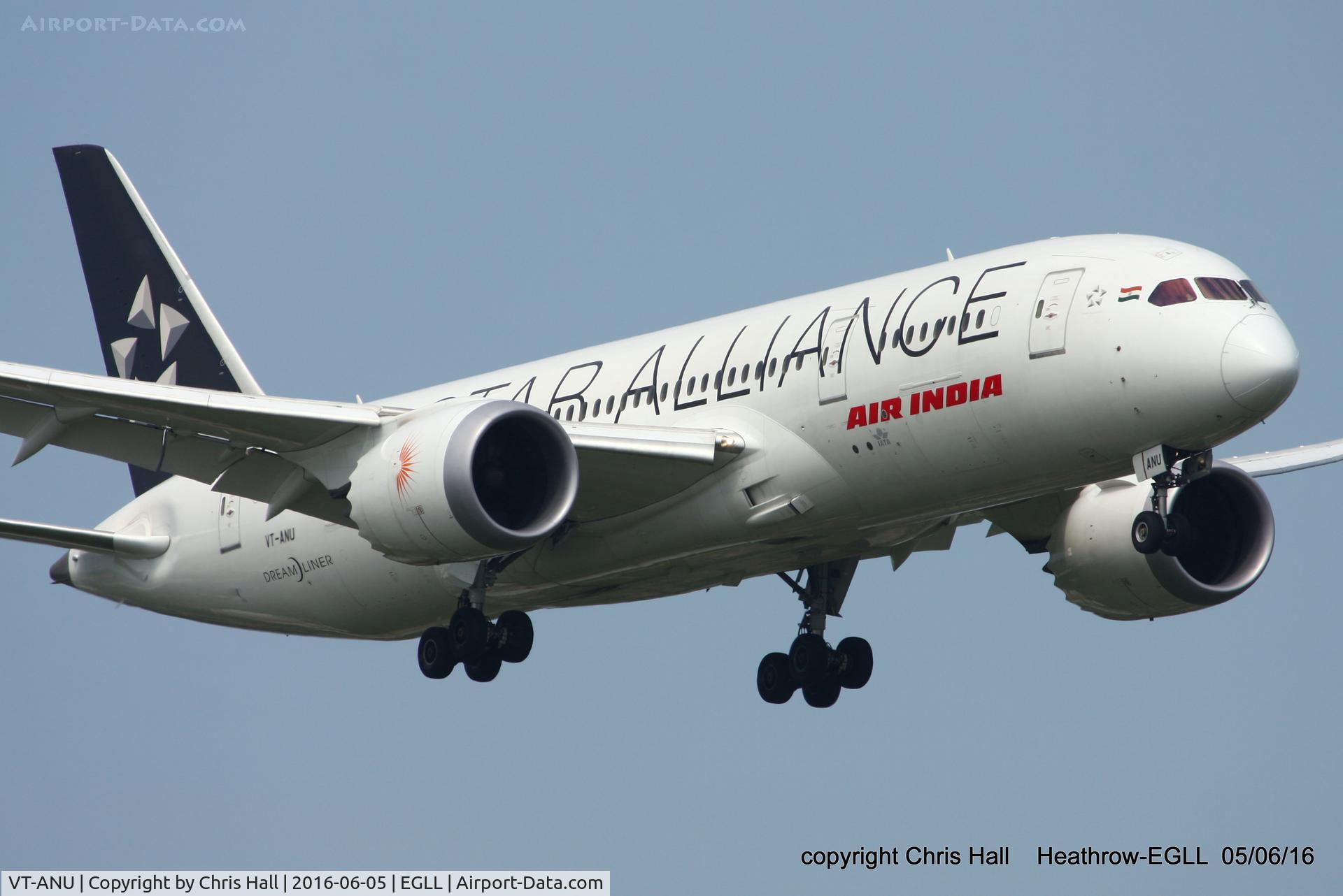 VT-ANU, 2014 Boeing 787-8 Dreamliner Dreamliner C/N 36292, Air India