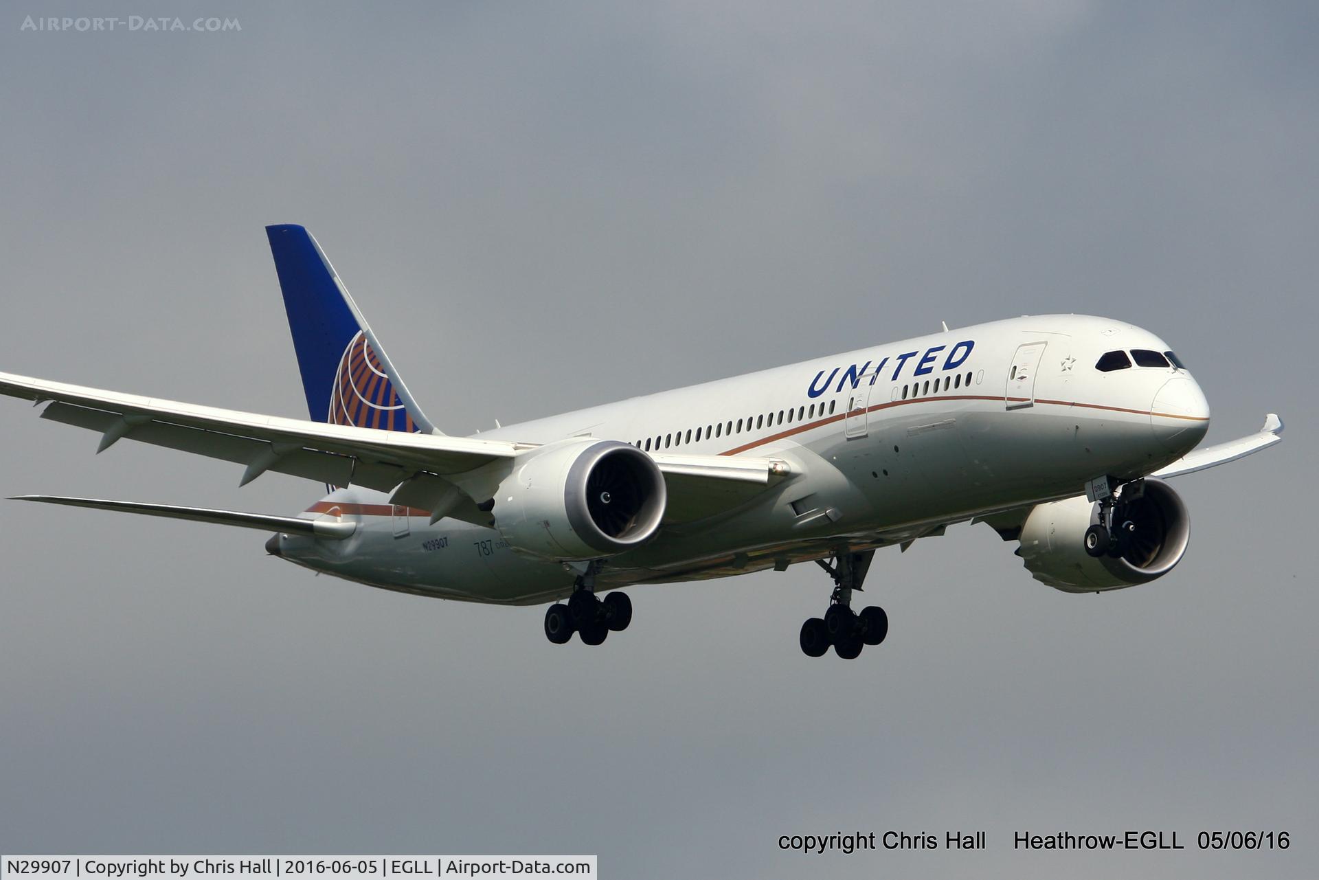 N29907, 2013 Boeing 787-8 Dreamliner C/N 34830, United