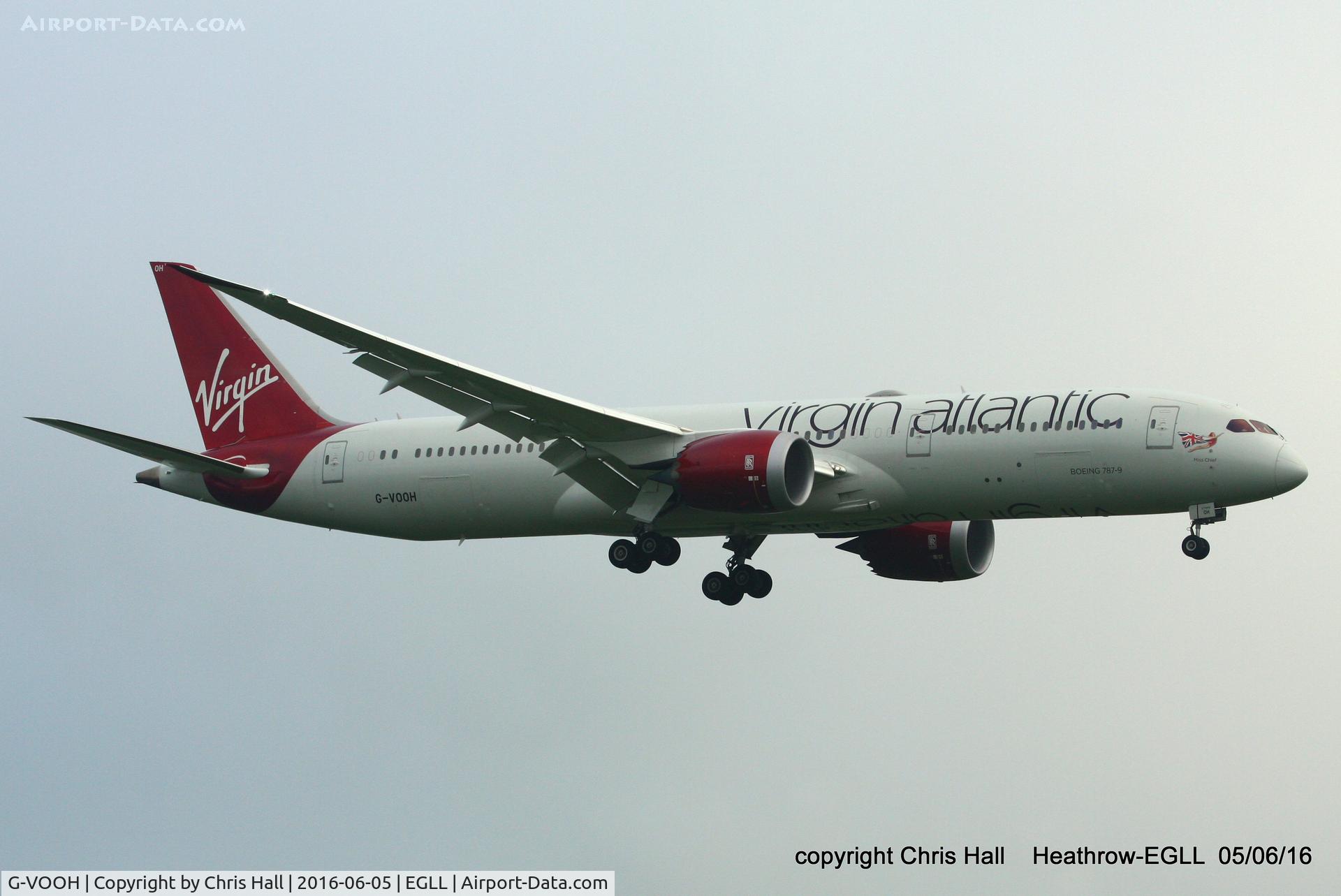 G-VOOH, 2015 Boeing 787-9 Dreamliner Dreamliner C/N 37968, Virgin Atlantic