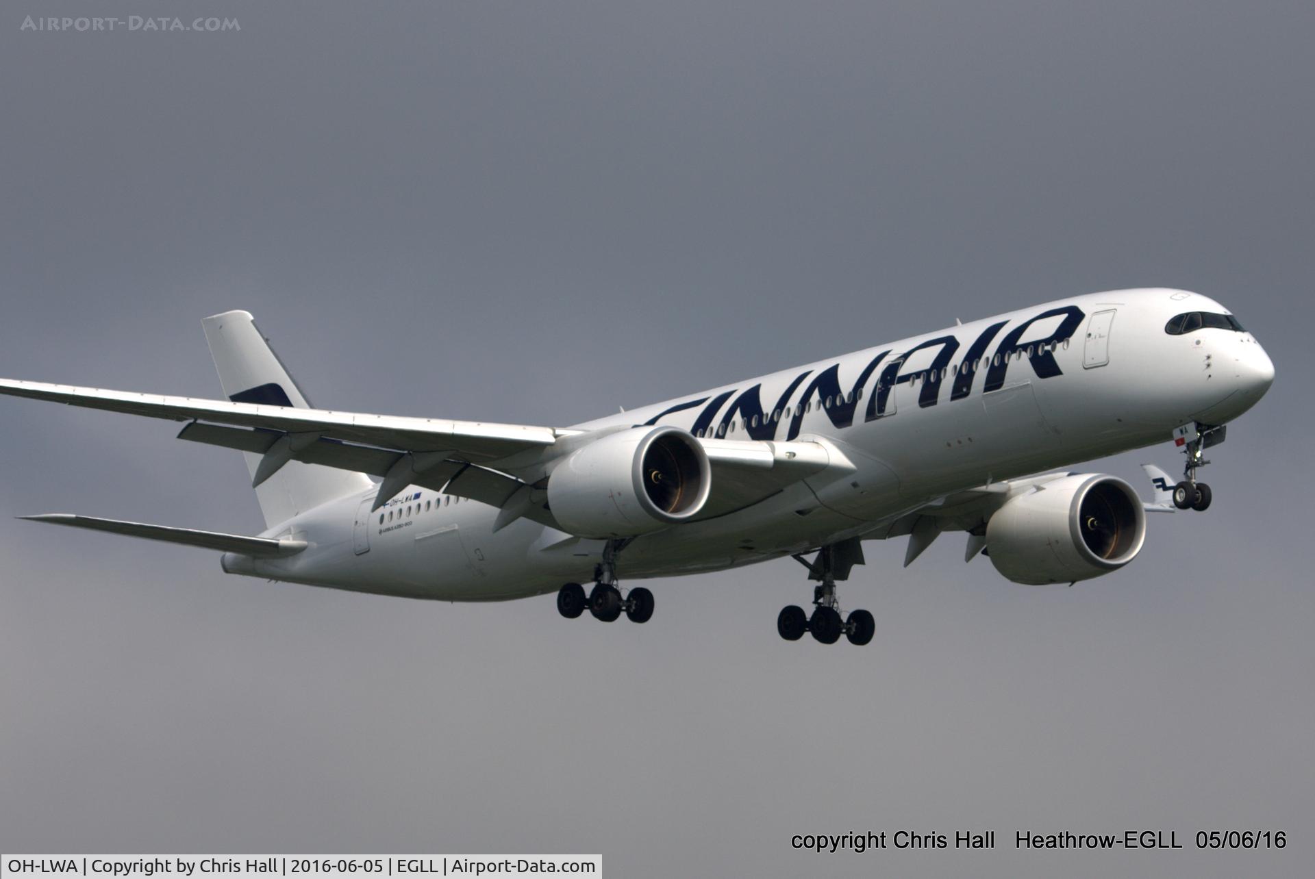OH-LWA, 2015 Airbus A350-941 C/N 018, Finnair