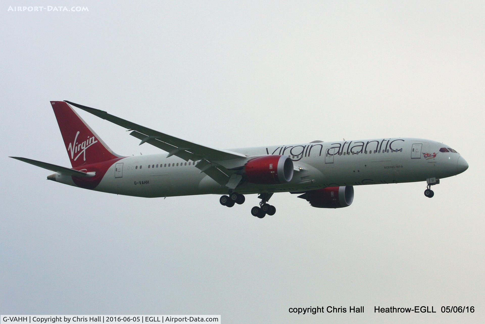 G-VAHH, 2014 Boeing 787-9 Dreamliner C/N 37967, Virgin Atlantic