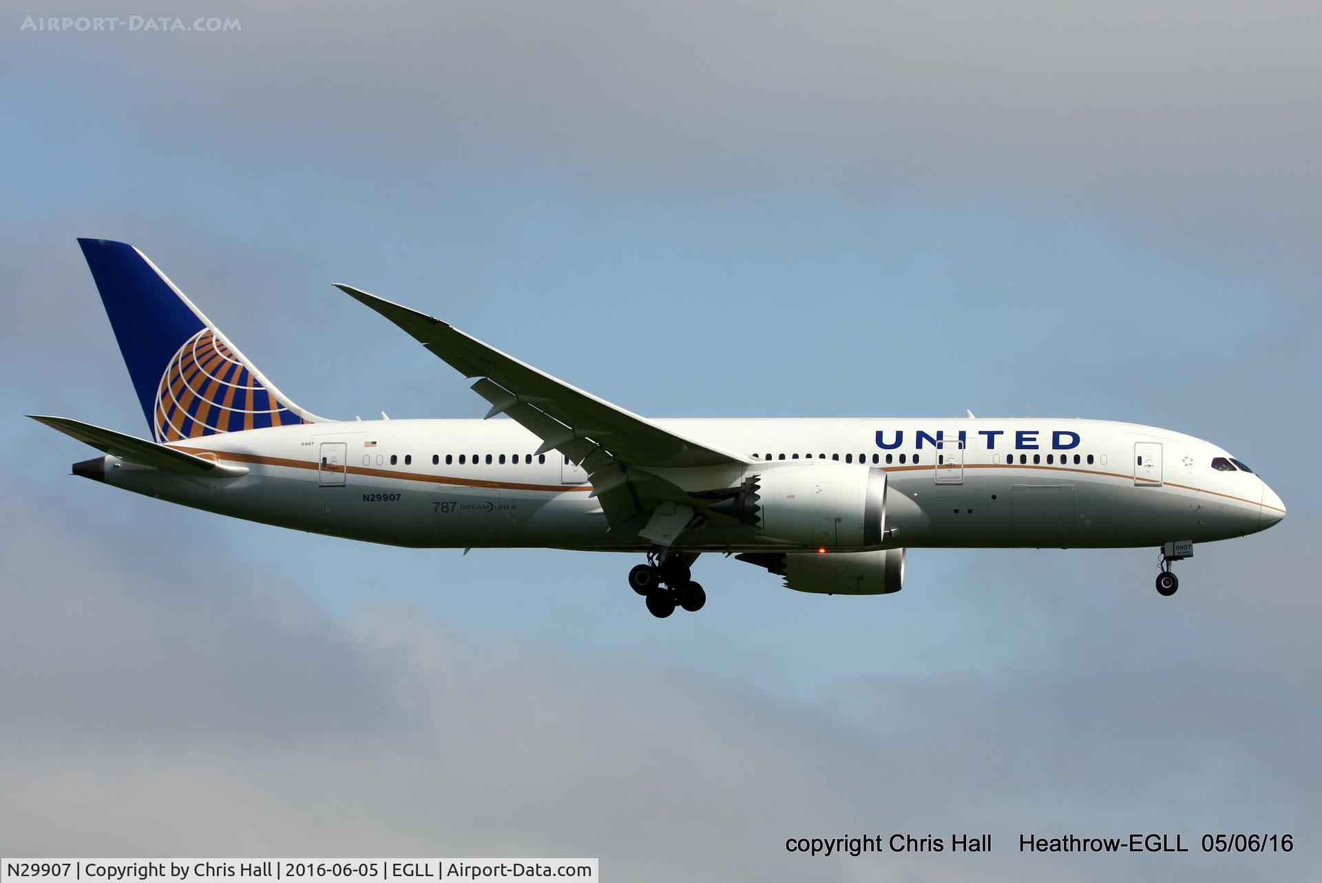 N29907, 2013 Boeing 787-8 Dreamliner C/N 34830, United