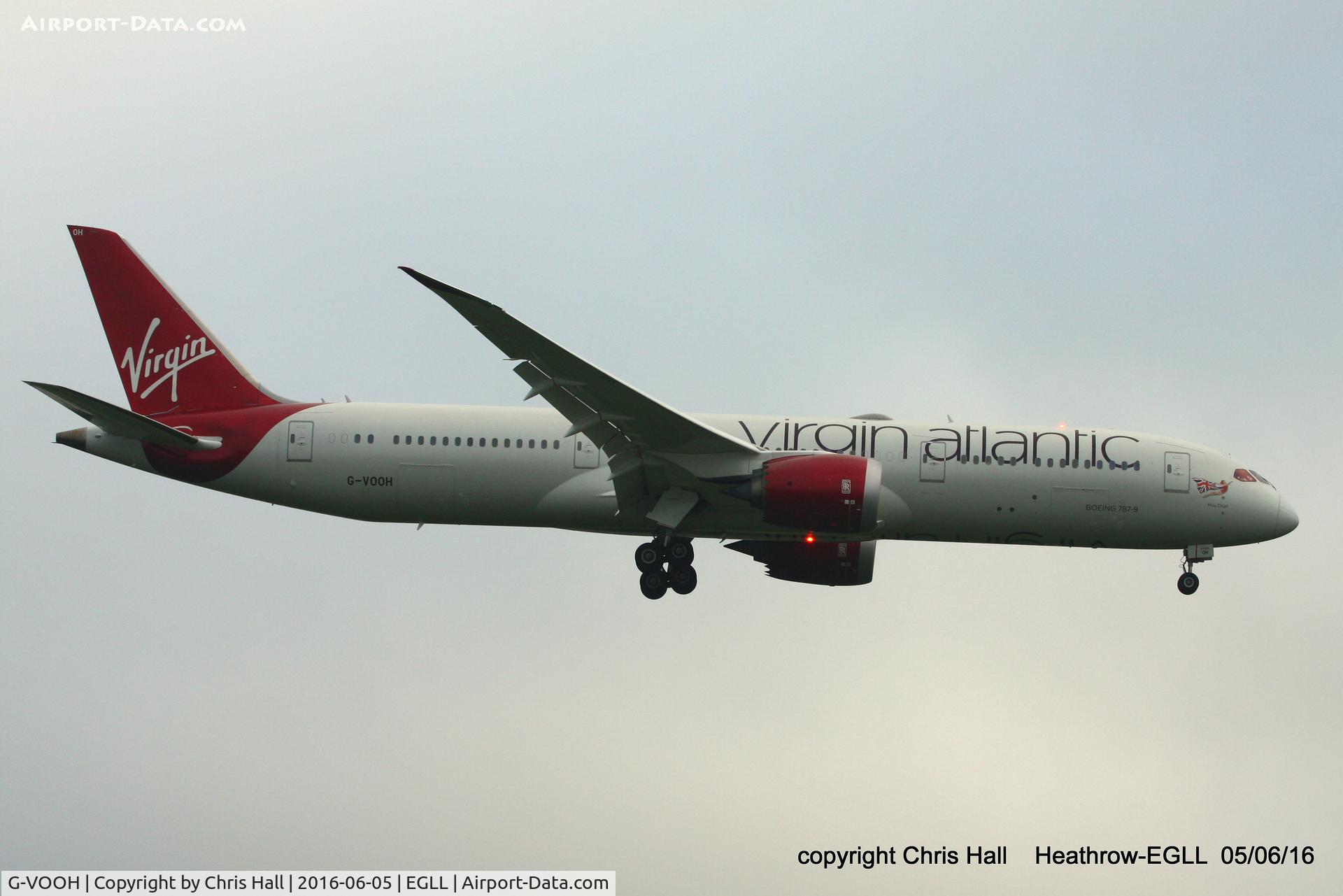 G-VOOH, 2015 Boeing 787-9 Dreamliner Dreamliner C/N 37968, Virgin Atlantic