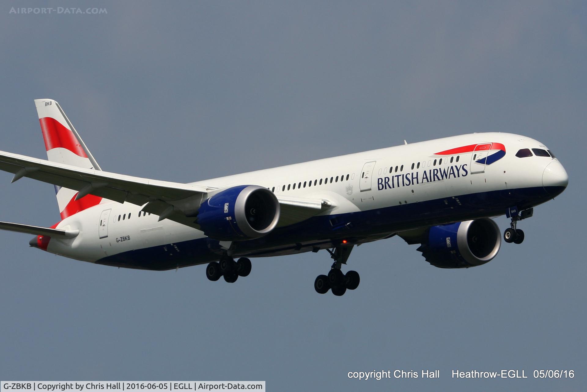 G-ZBKB, 2015 Boeing 787-9 Dreamliner Dreamliner C/N 38617, British Airways