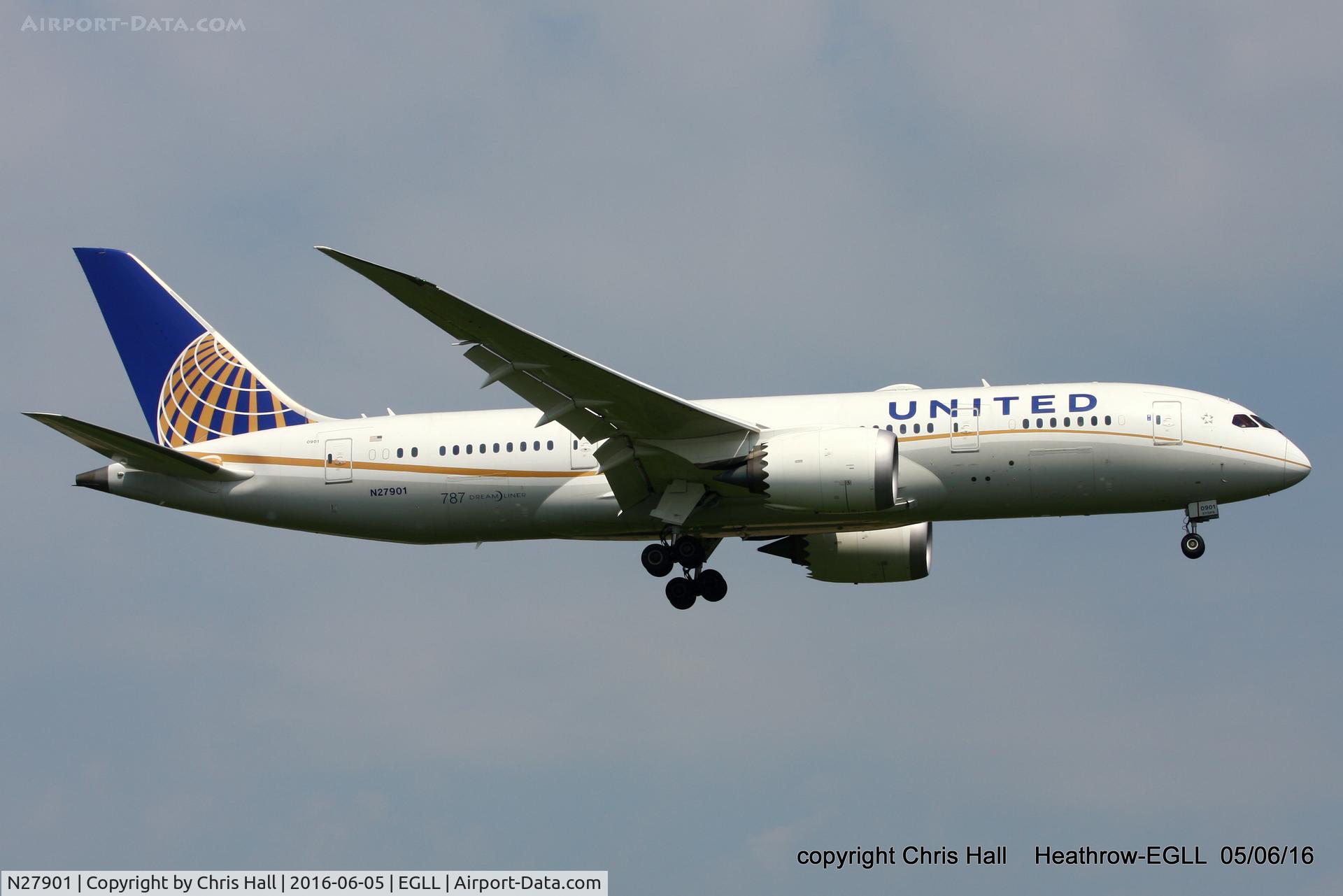 N27901, 2012 Boeing 787-8 Dreamliner C/N 34821, United