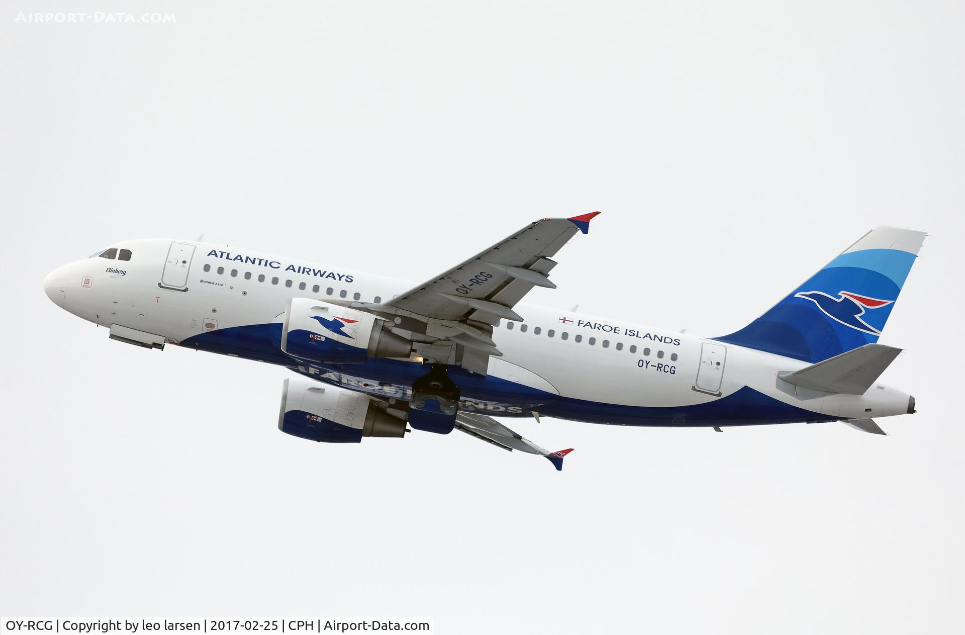 OY-RCG, 2012 Airbus A319-115 C/N 5079, Copenhagen 25.2.2017
