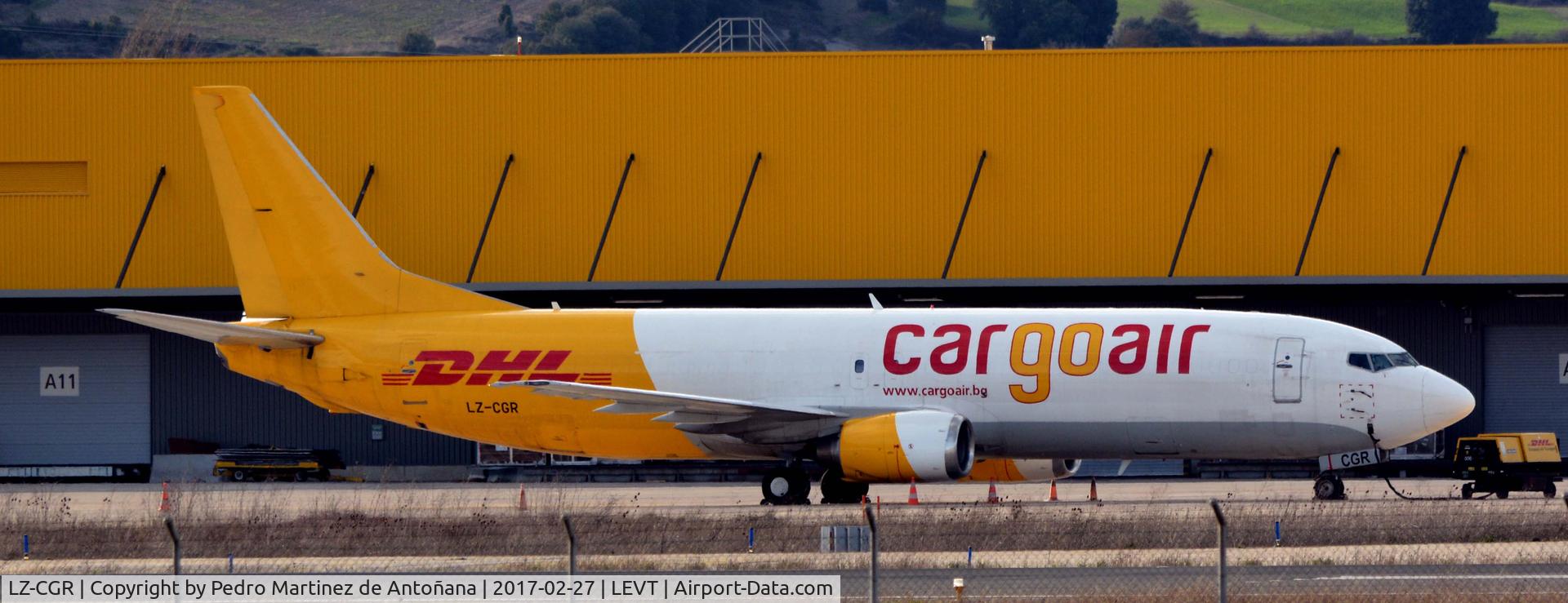 LZ-CGR, 1989 Boeing 737-448SF C/N 24474, Foronda - Vitoria-Gasteiz - España