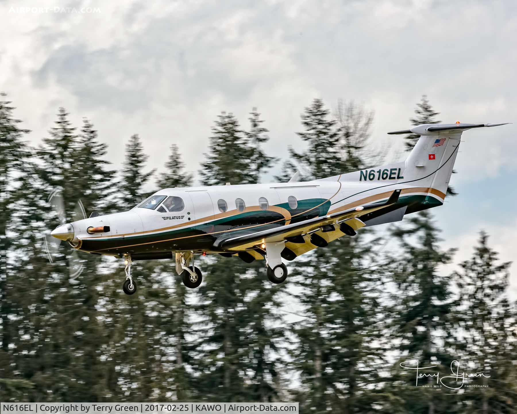 N616EL, 2005 Pilatus PC-12/45 C/N 616, KAWO