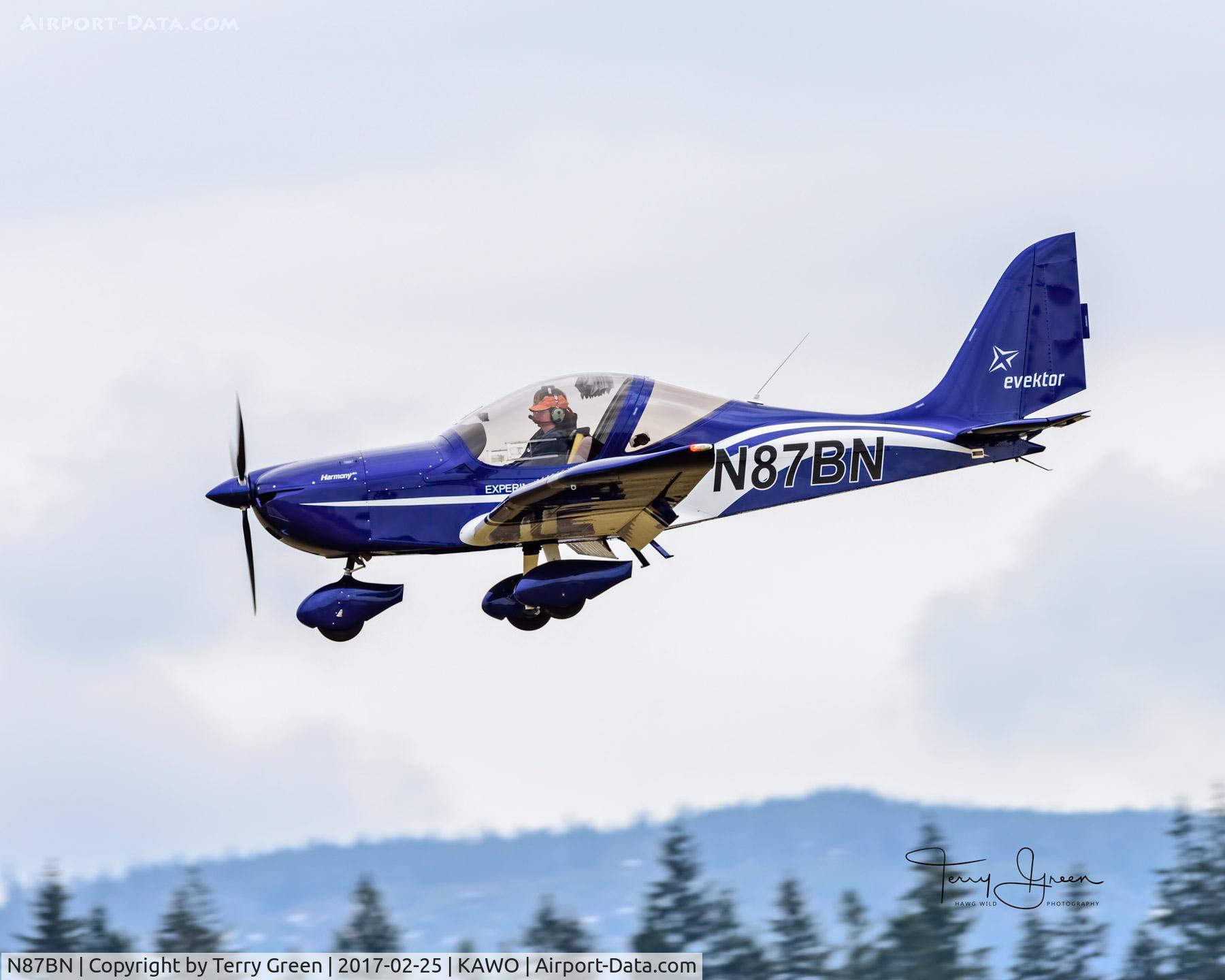 N87BN, 2016 Evektor-Aerotechnik Harmony LSA C/N 20161902, KAWO