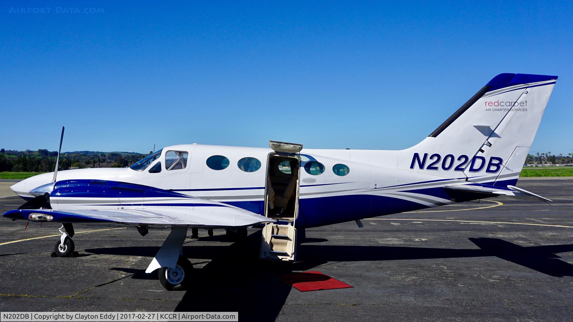 N202DB, 1978 Cessna 421C Golden Eagle C/N 421C0488, Buchanan Field 2017.
