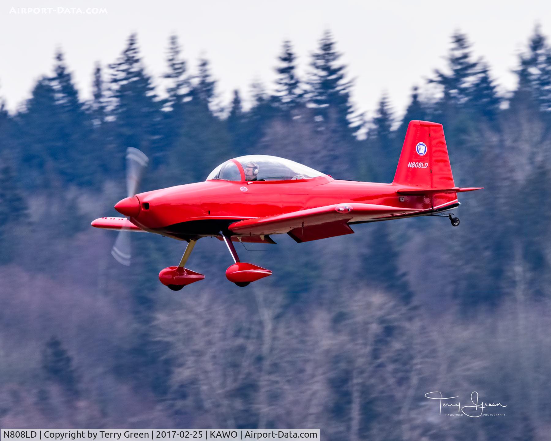 N808LD, 2011 Vans RV-8 C/N 82693, KAWO