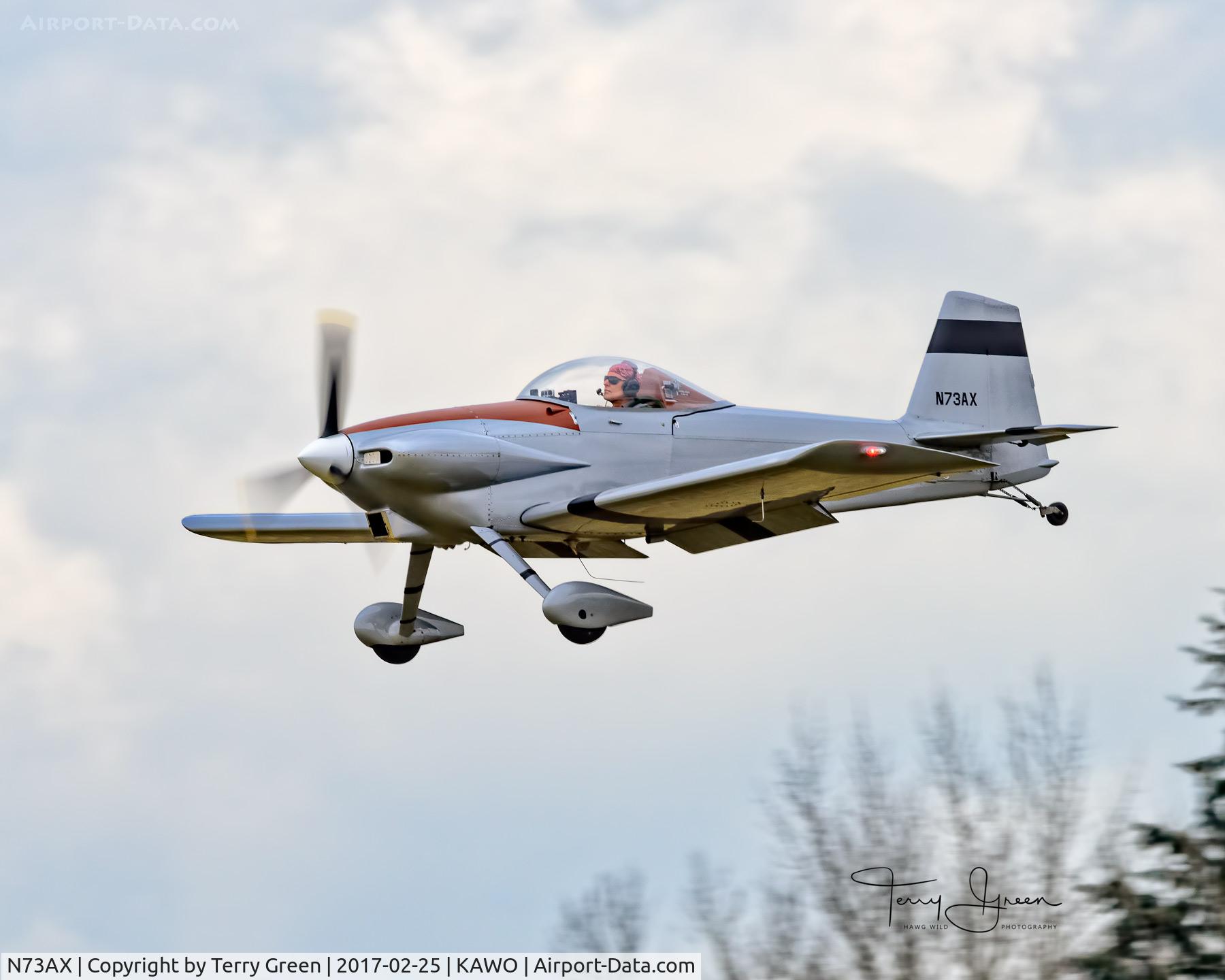 N73AX, 1990 Vans RV-3 C/N 11024, KAWO