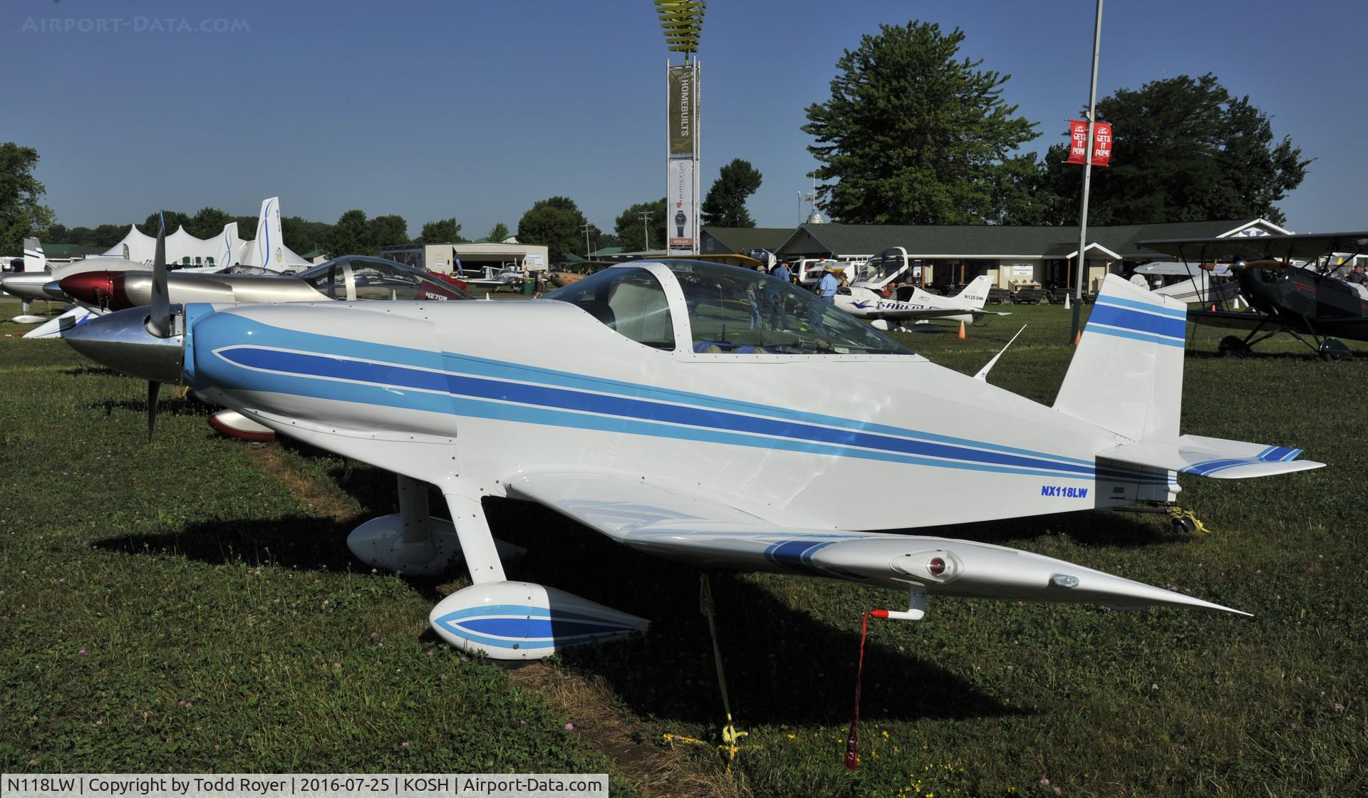 N118LW, 2014 Thorp T-18 Tiger C/N 836, Airventure 2016