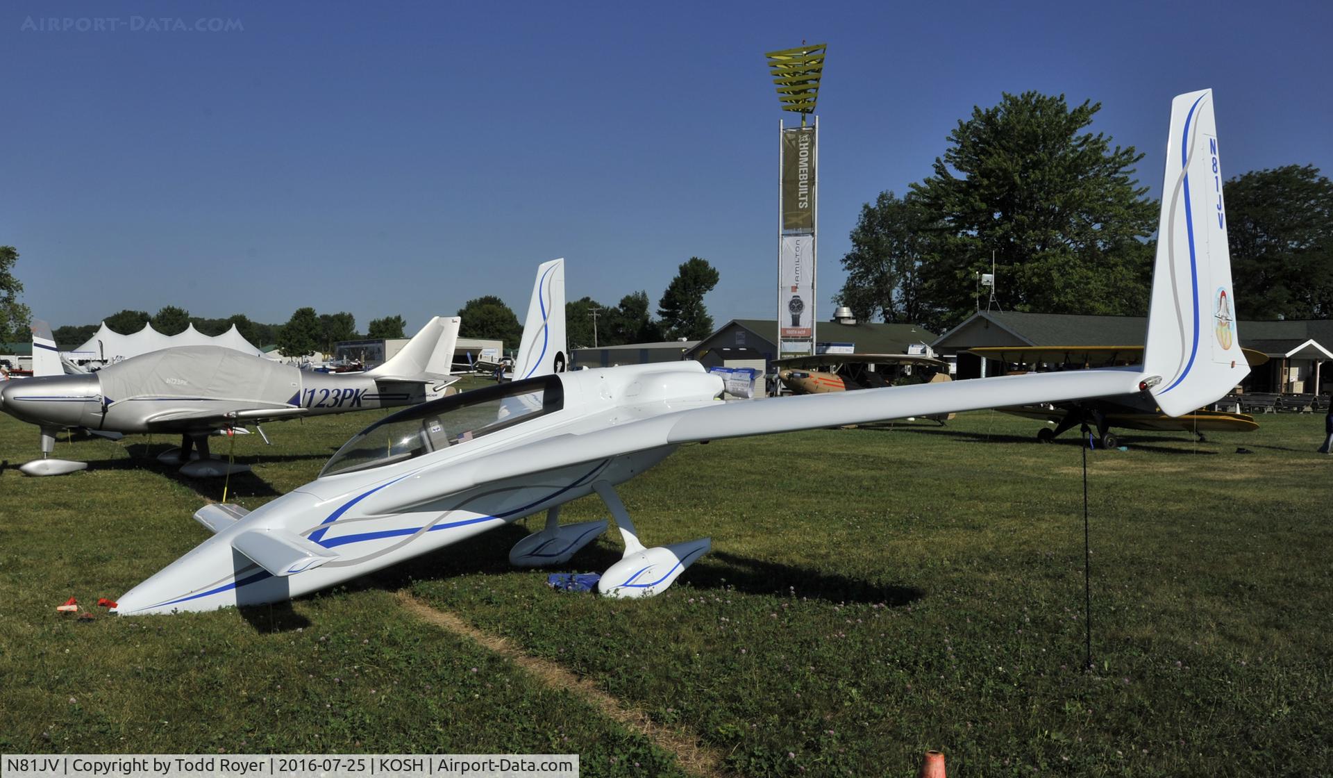 N81JV, 1994 Rutan Long-EZ C/N 1 (N81JV), Airventure 2016