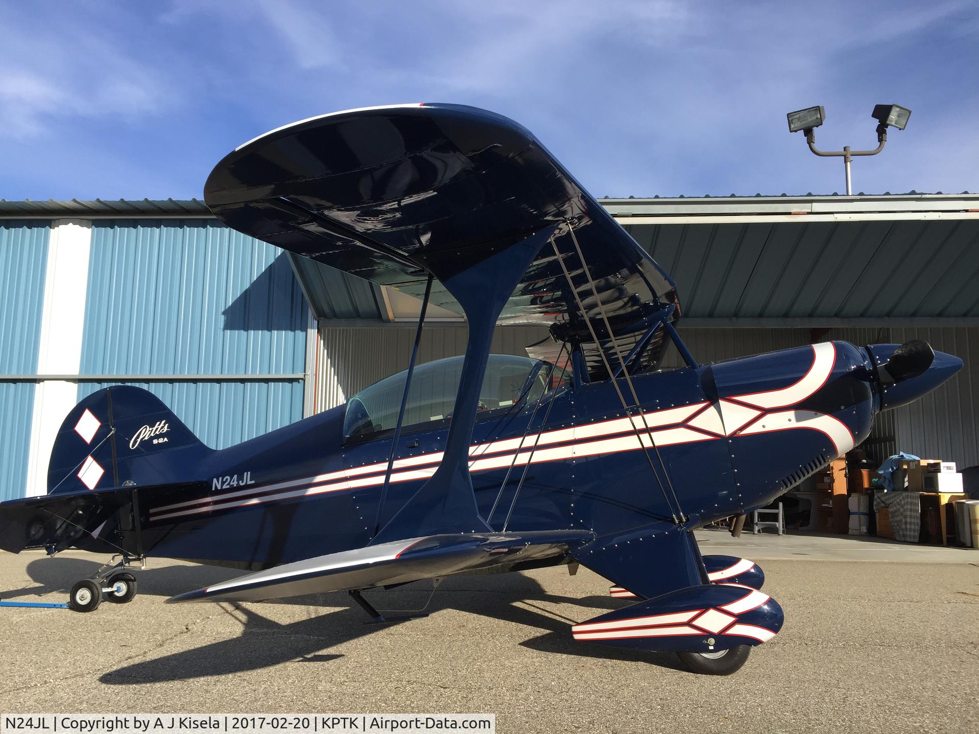 N24JL, 1971 Aerotek Pitts S-2A Special C/N 2011, s/n 2011