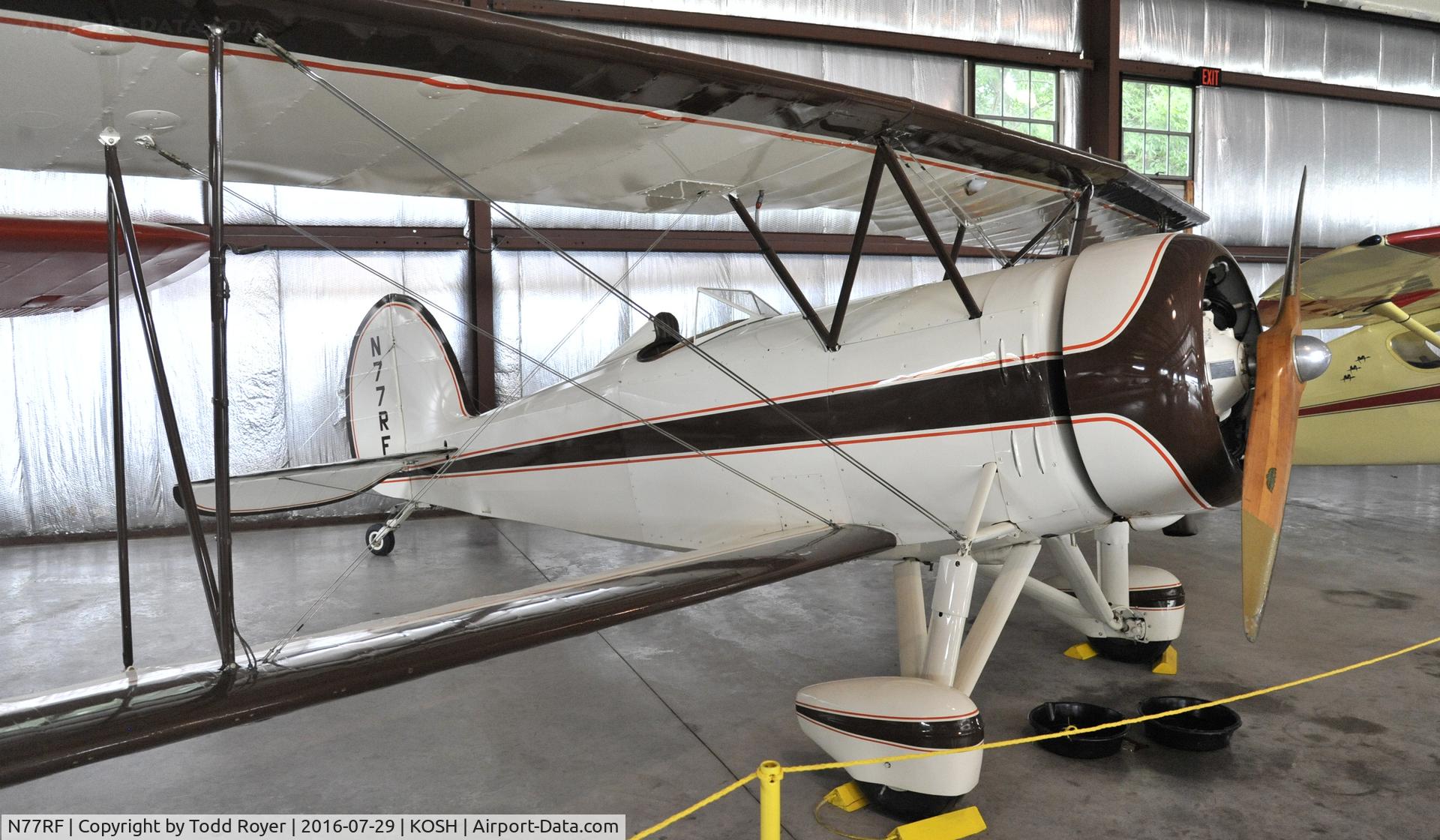 N77RF, 1931 Great Lakes 2T-1A Sport Trainer C/N 260, Airventure 2016