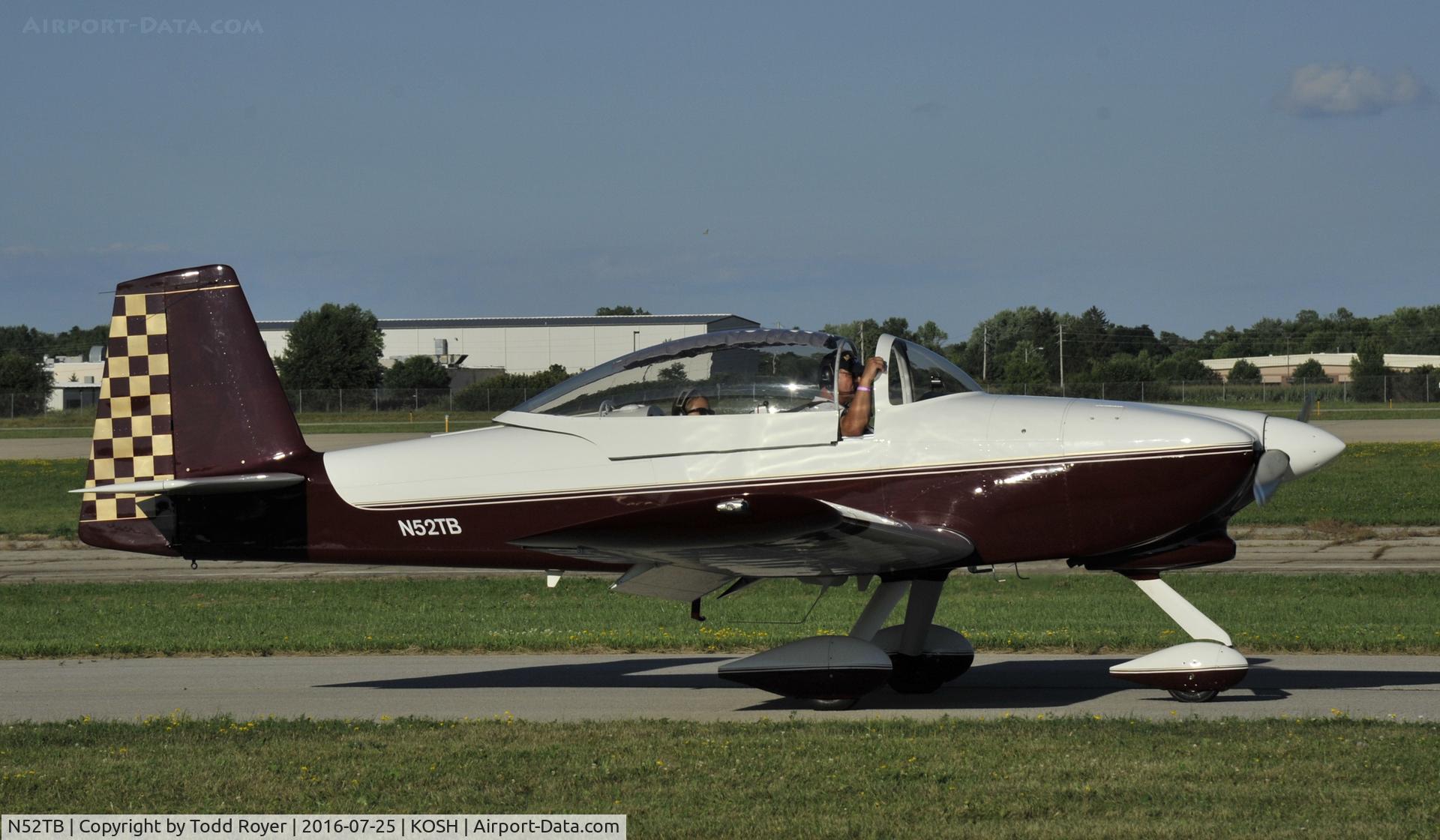 N52TB, 2003 Vans RV-8A C/N 80258, Airventure 2016
