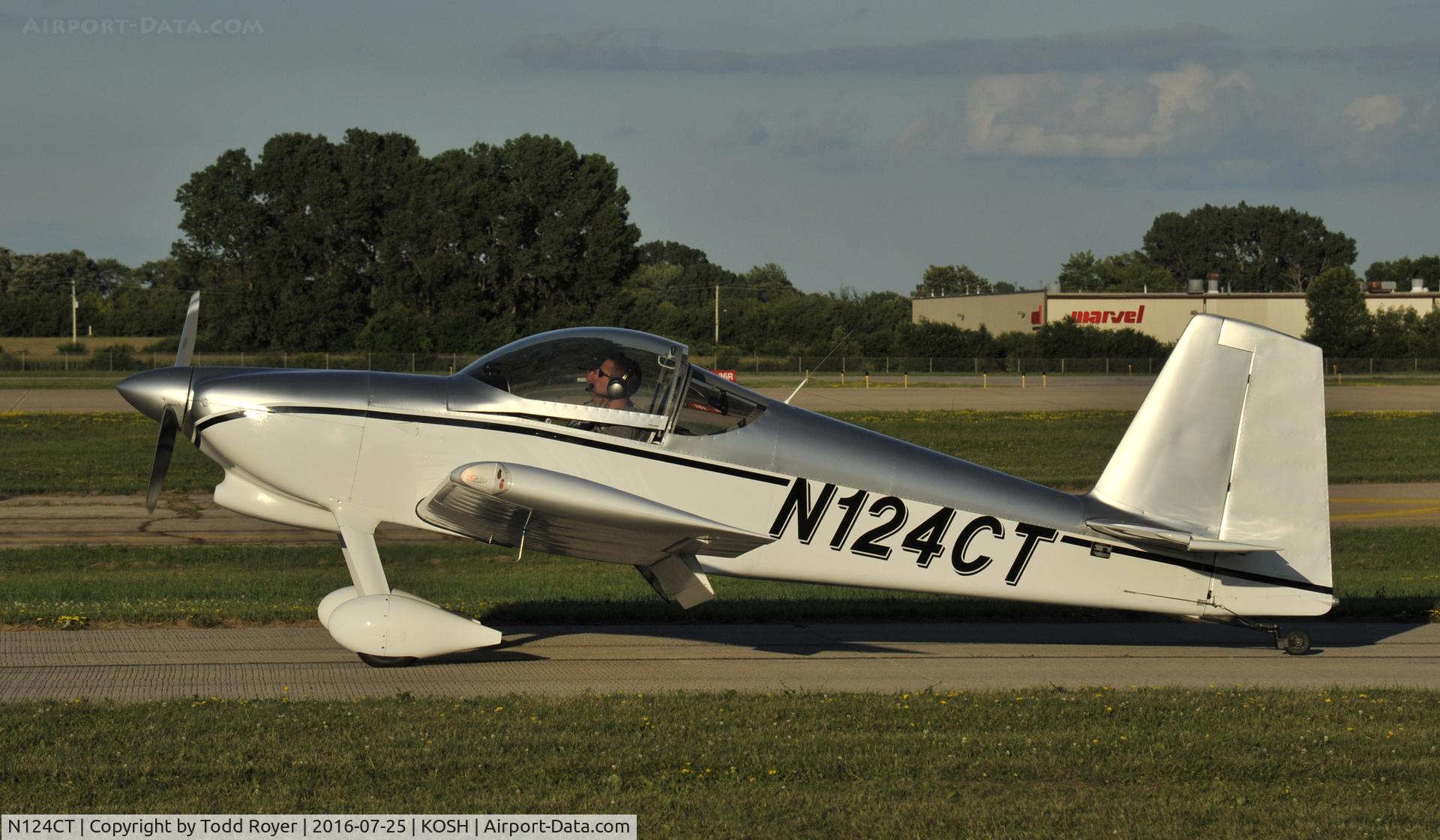 N124CT, Vans RV-7 C/N 70124, Airventure 2016
