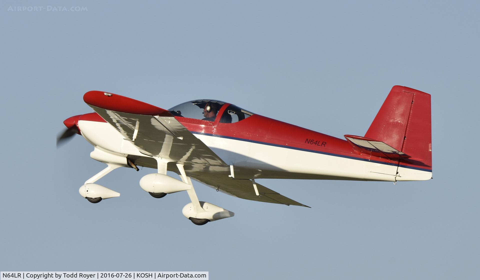 N64LR, 2015 Van's RV-6A C/N 60451, Airventure 2016