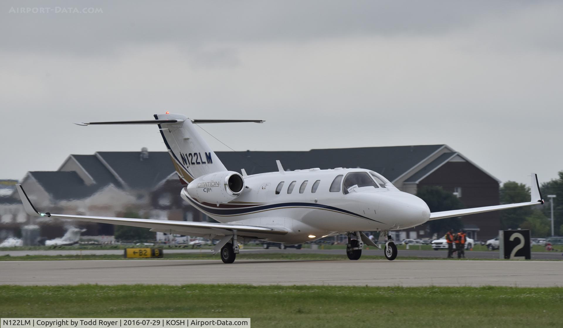 N122LM, 2005 Cessna 525 CitationJet CJ1+ C/N 525-0604, Airventure 2016