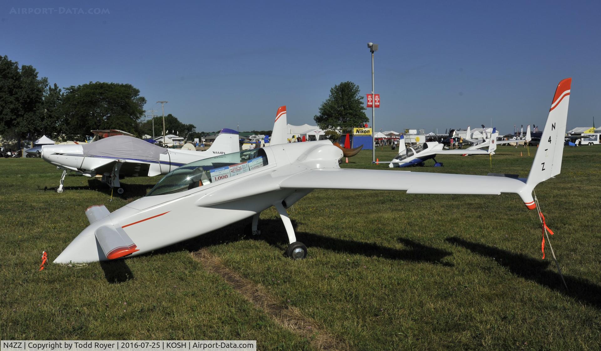 N4ZZ, 1978 Rutan VariEze C/N 229, Airventure 2016