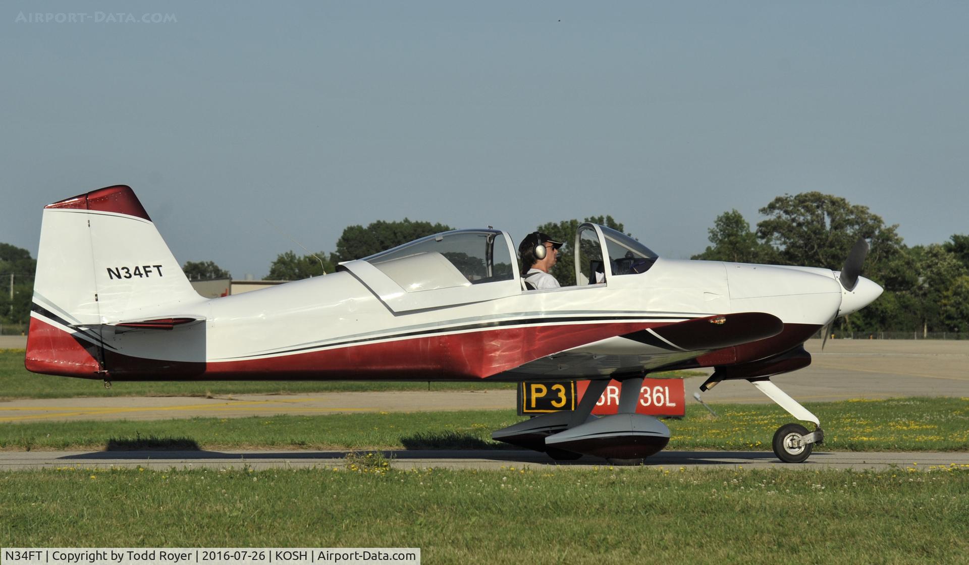N34FT, Vans RV-6A C/N 25020, Airventure 2016