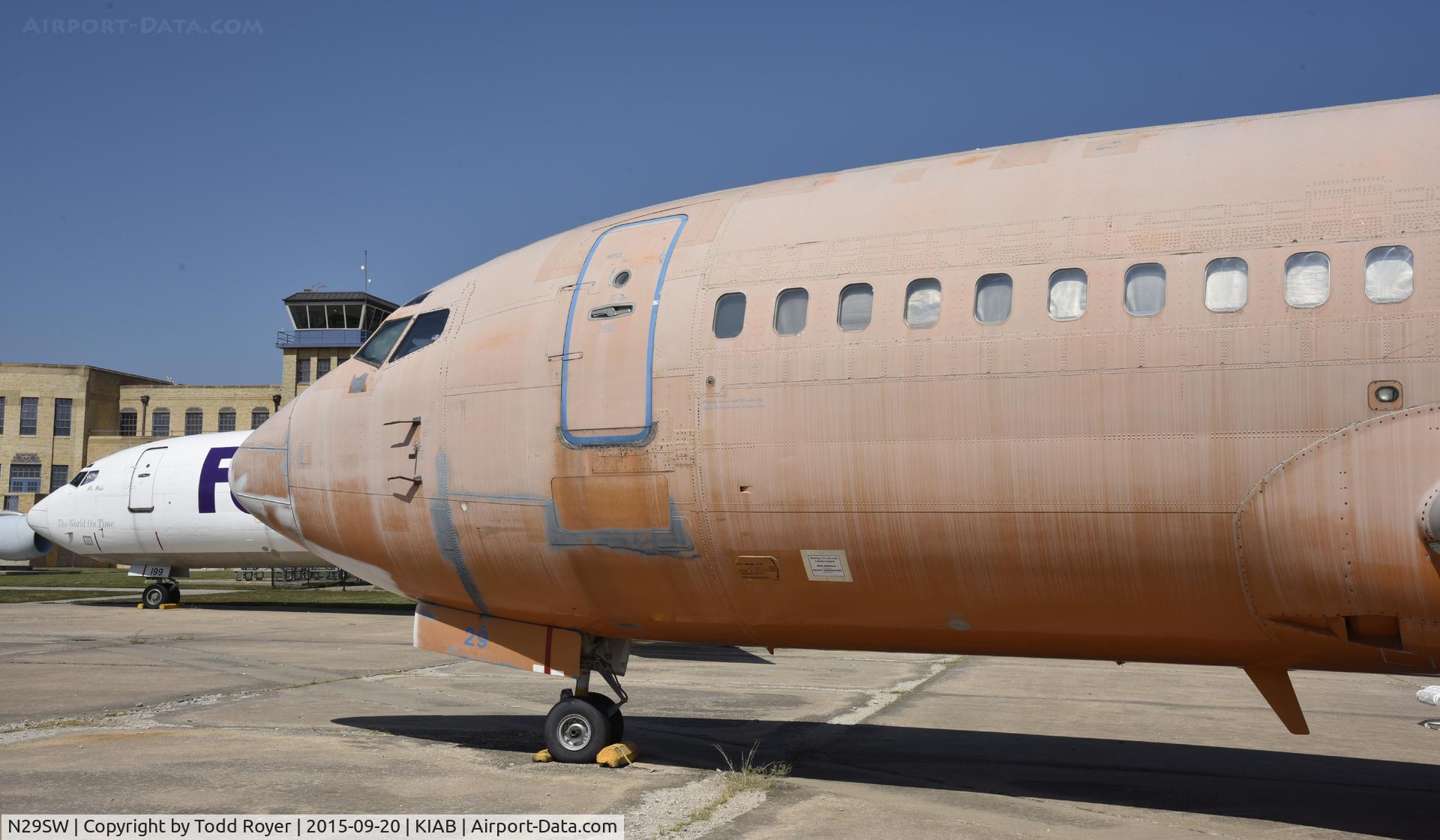 N29SW, 1977 Boeing 737-2H4 C/N 21340, Kansas Aviation Musem