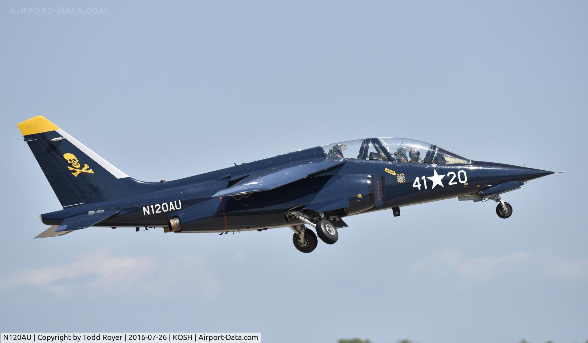 N120AU, 1981 Dassault-Dornier Alpha Jet A C/N 0120, Airventure 2016