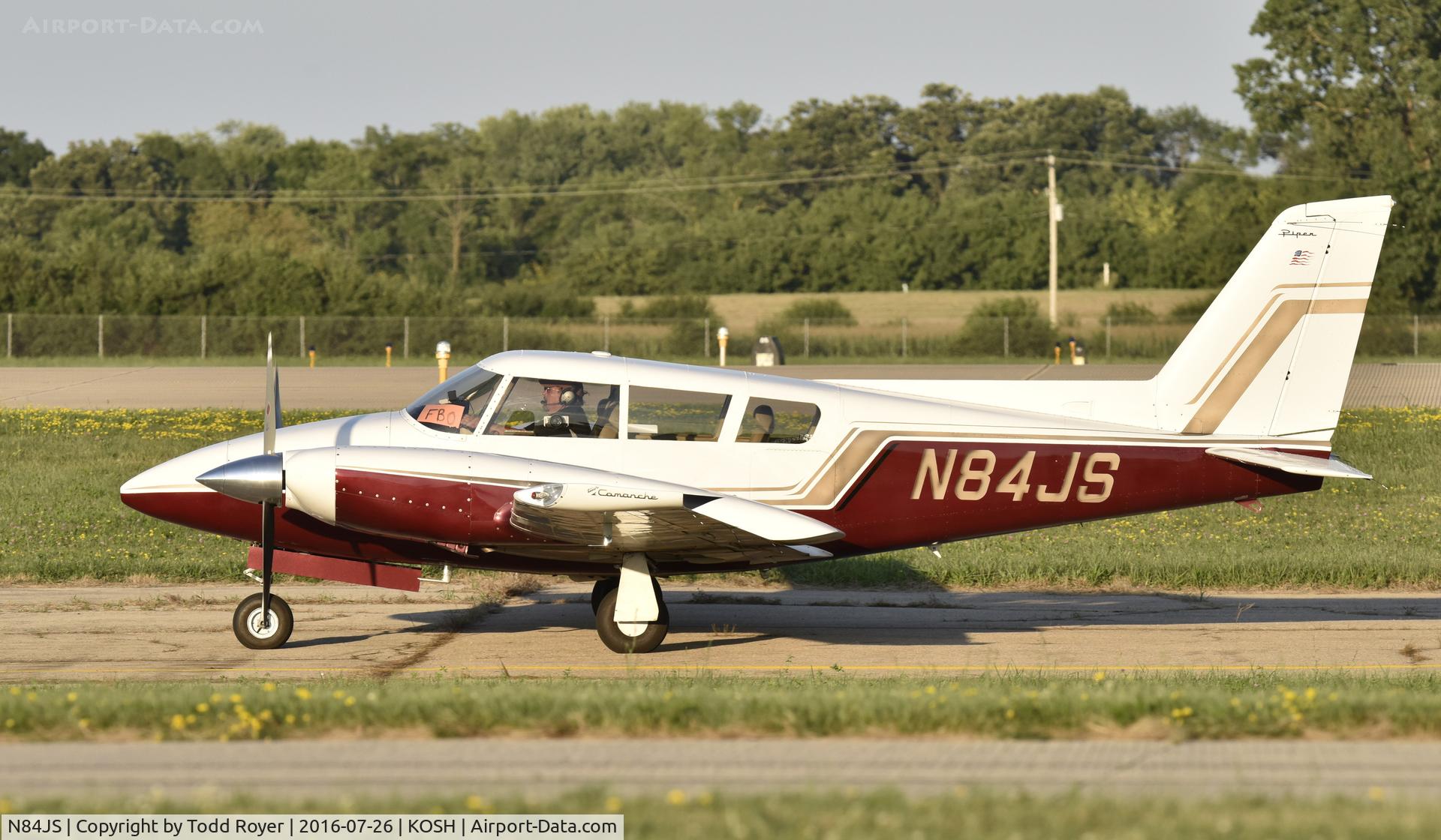 N84JS, 1966 Piper PA-30 Twin Comanche Twin Comanche C/N 30-1222, Airventure 2016