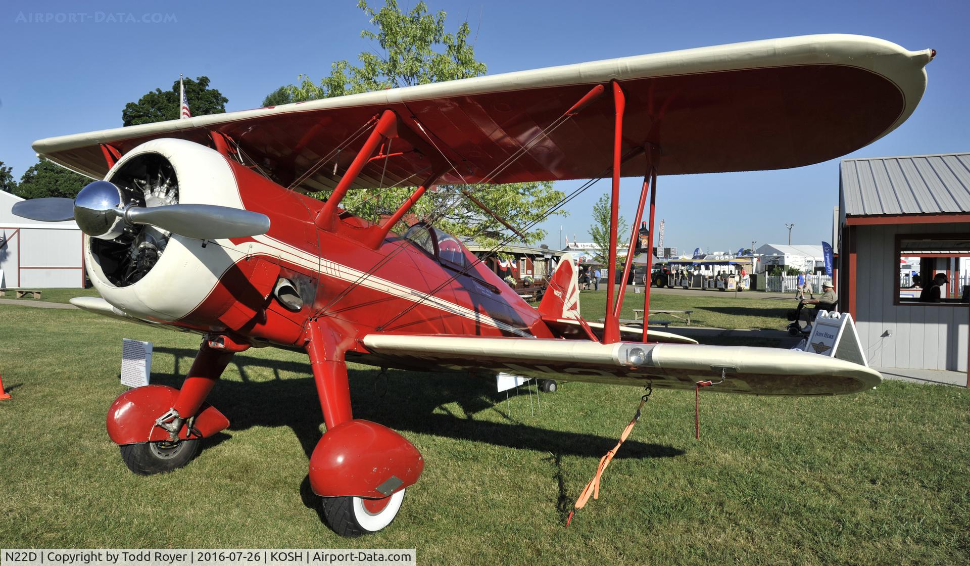 N22D, 1942 Boeing A75N1(PT17) C/N 75-2910, Airventure 2016