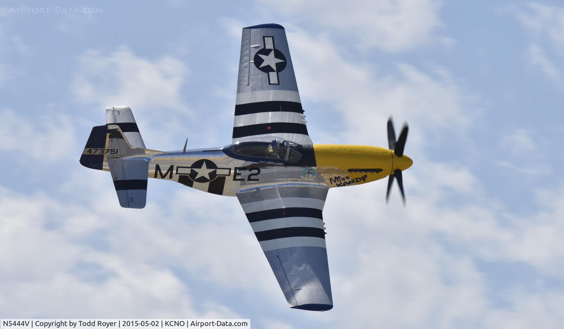 N5444V, 1944 North American F-51D-25-NA Mustang C/N 122-40291, Planes of Fame Airshow