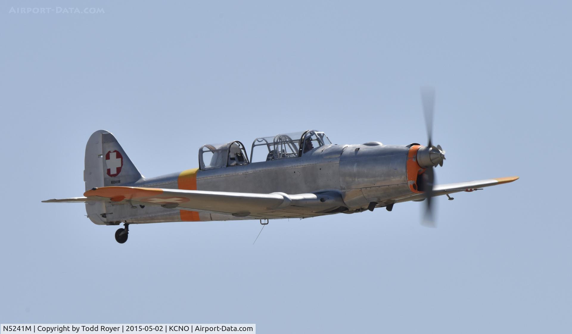 N5241M, 1950 Pilatus P2-06 C/N 62, Planes of Fame Airshow