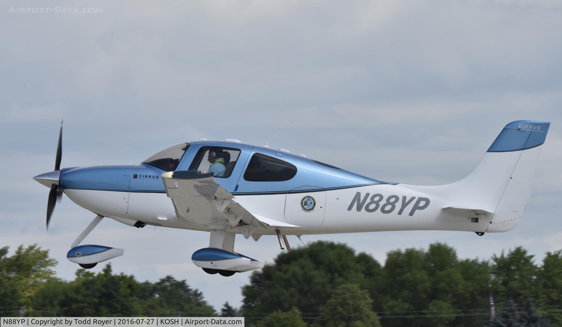 N88YP, 2007 Cirrus SR22 G3 GTSX Turbo C/N 2584, Airventure 2016