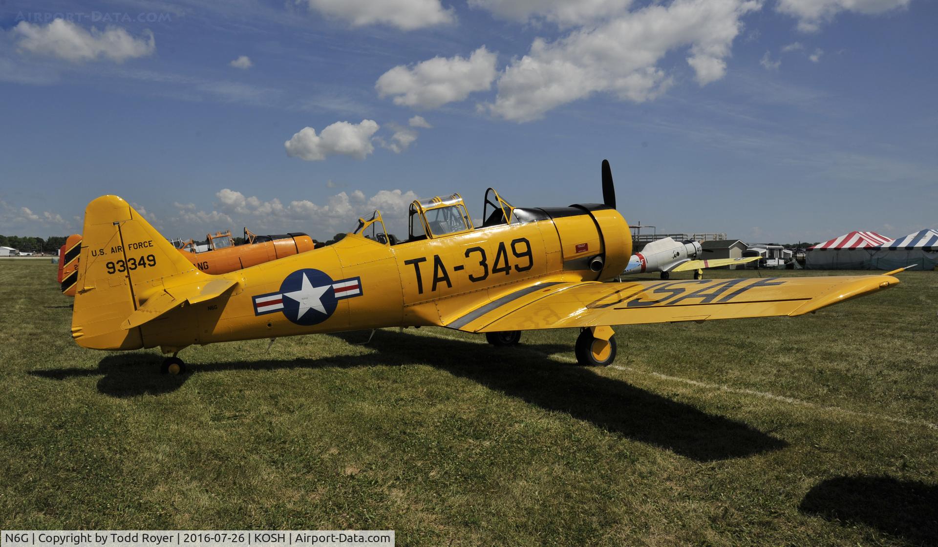 N6G, North American T-6G Texan C/N 168-463, Airventure 2016