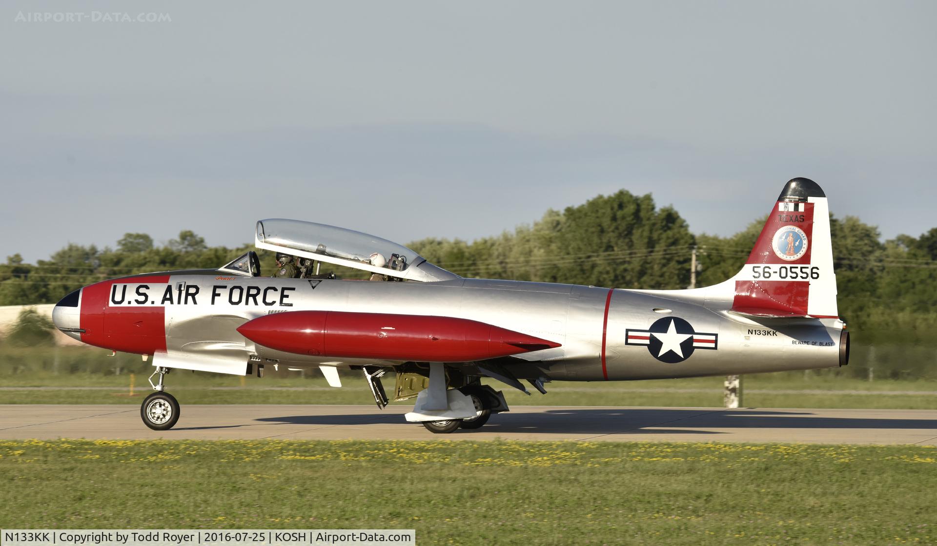 N133KK, Canadair T-33AN Silver Star 3 C/N T33-556, Airventure 2016