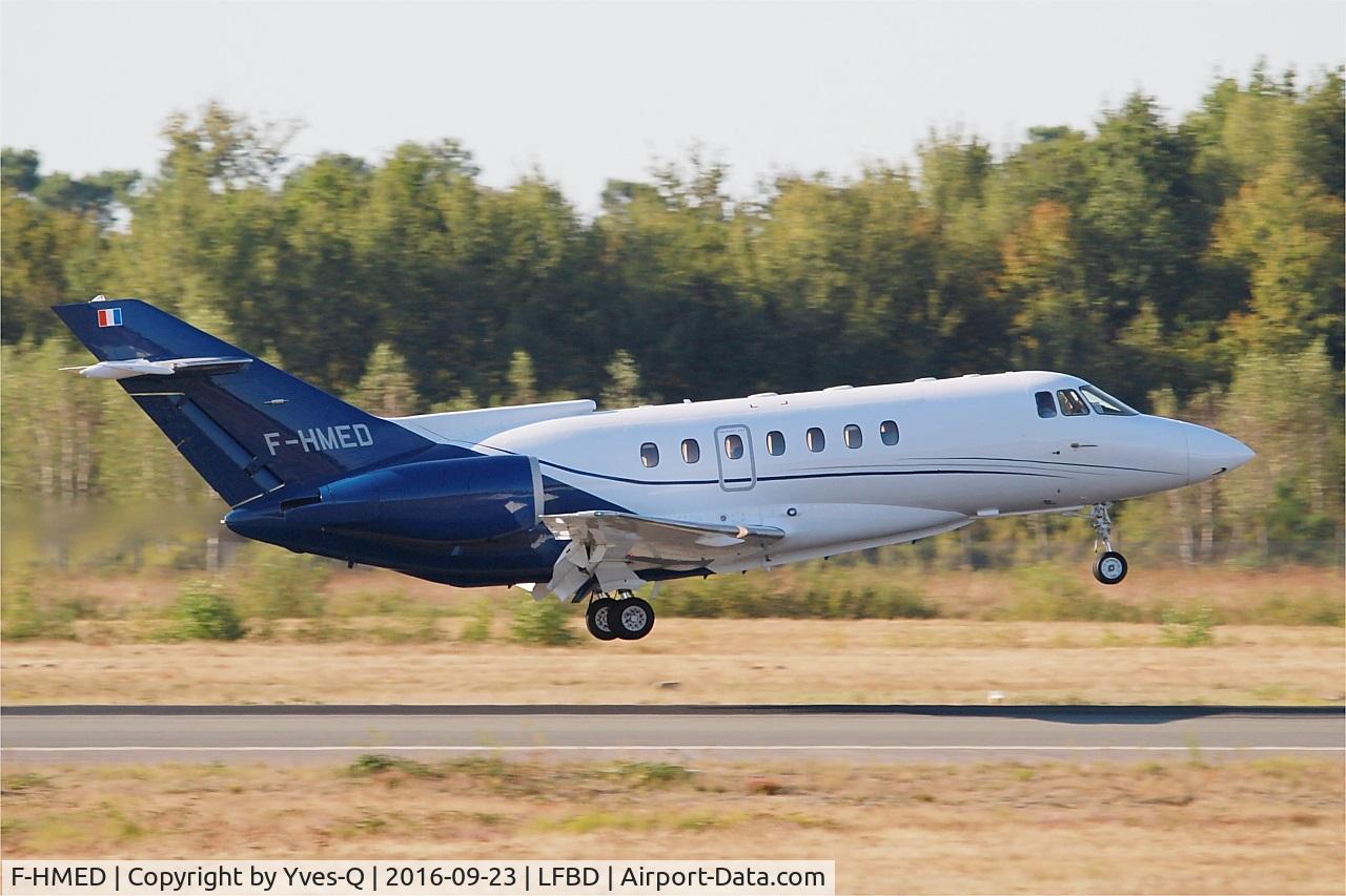 F-HMED, 1992 British Aerospace BAe.125-1000B C/N 259026, British Aerospace 125-1000B, Landing rwy 05, Bordeaux Mérignac airport (LFBD-BOD)