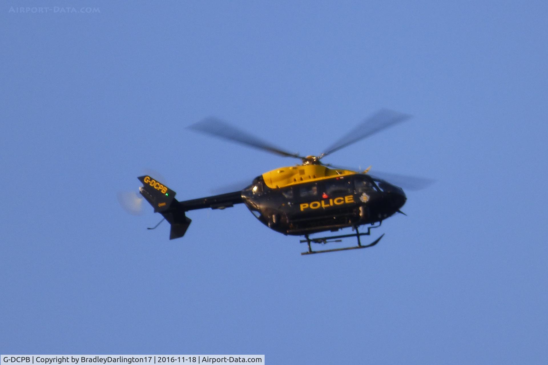G-DCPB, 2009 Eurocopter-Kawasaki EC-145 (BK-117C-2) C/N 9265, Devon And Cornwall Police Heilcopter in use for a missing man back in 2016