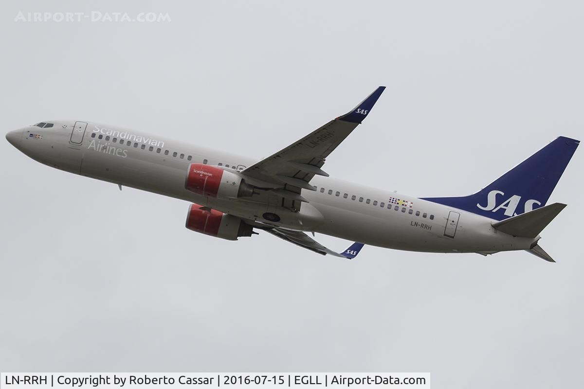 LN-RRH, 2009 Boeing 737-883 C/N 34546, Heathrow 2016