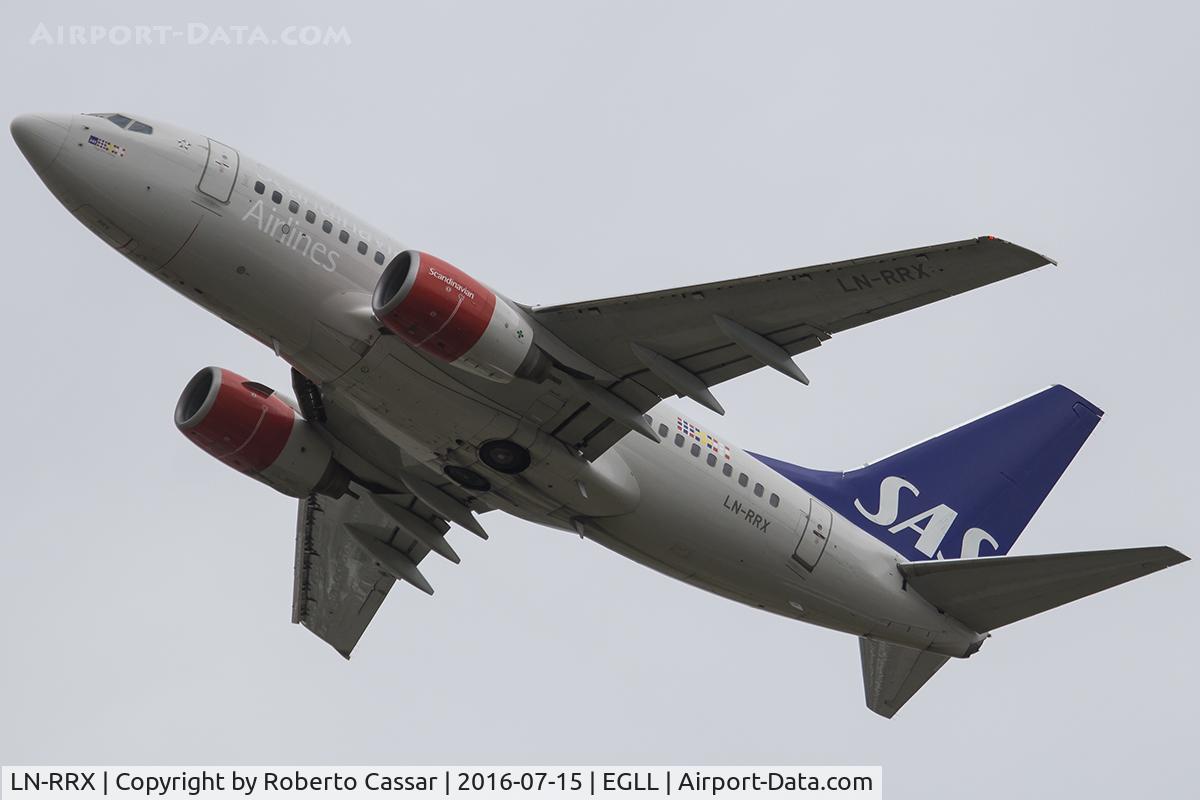 LN-RRX, 1998 Boeing 737-683 C/N 28296, Heathrow 2016