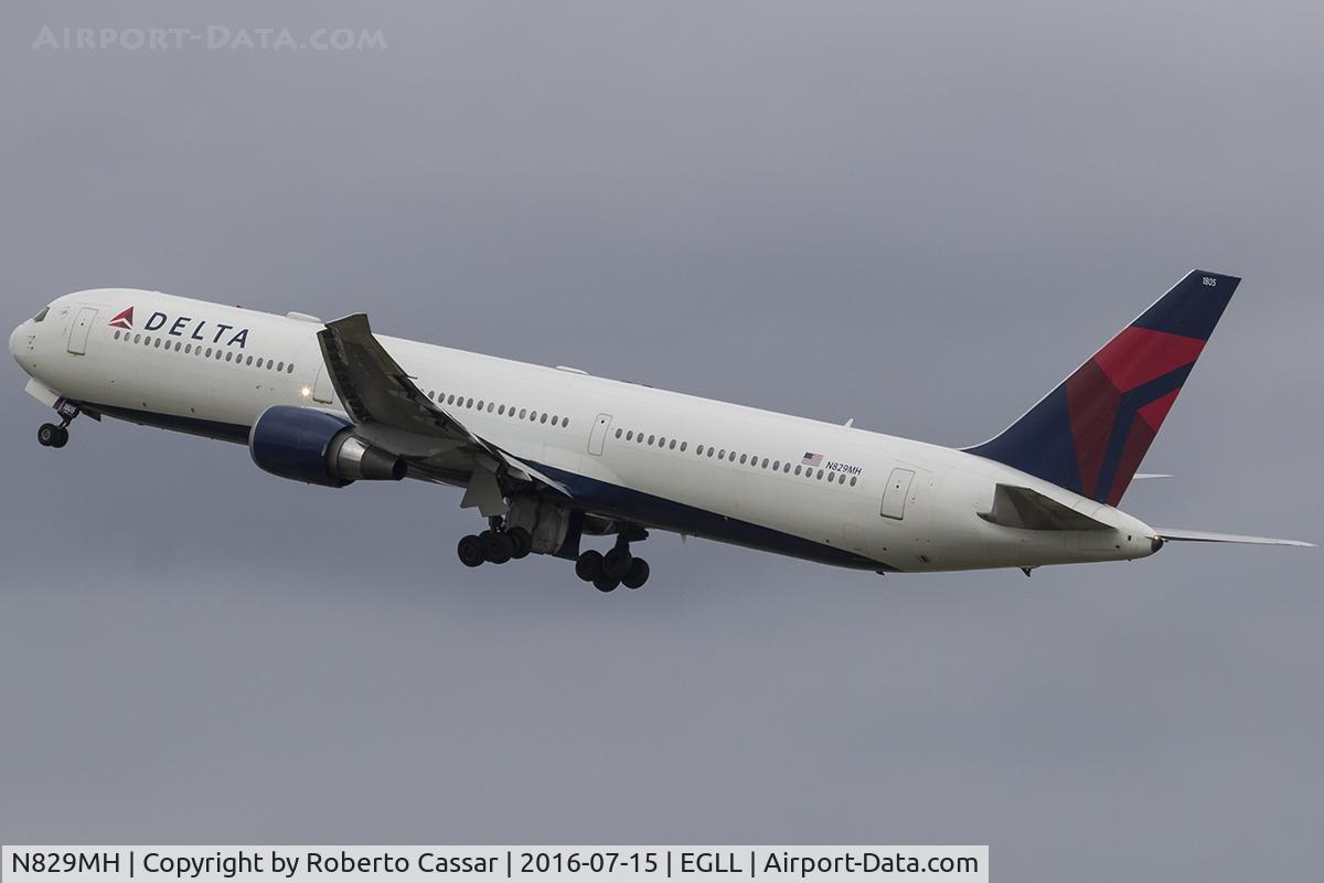 N829MH, 2000 Boeing 767-432/ER C/N 29700, Heathrow 2016