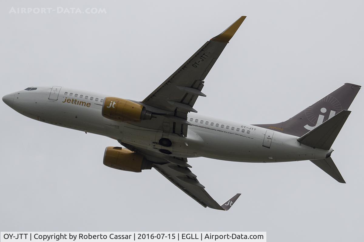 OY-JTT, 1999 Boeing 737-73S C/N 29079, Heathrow 2016